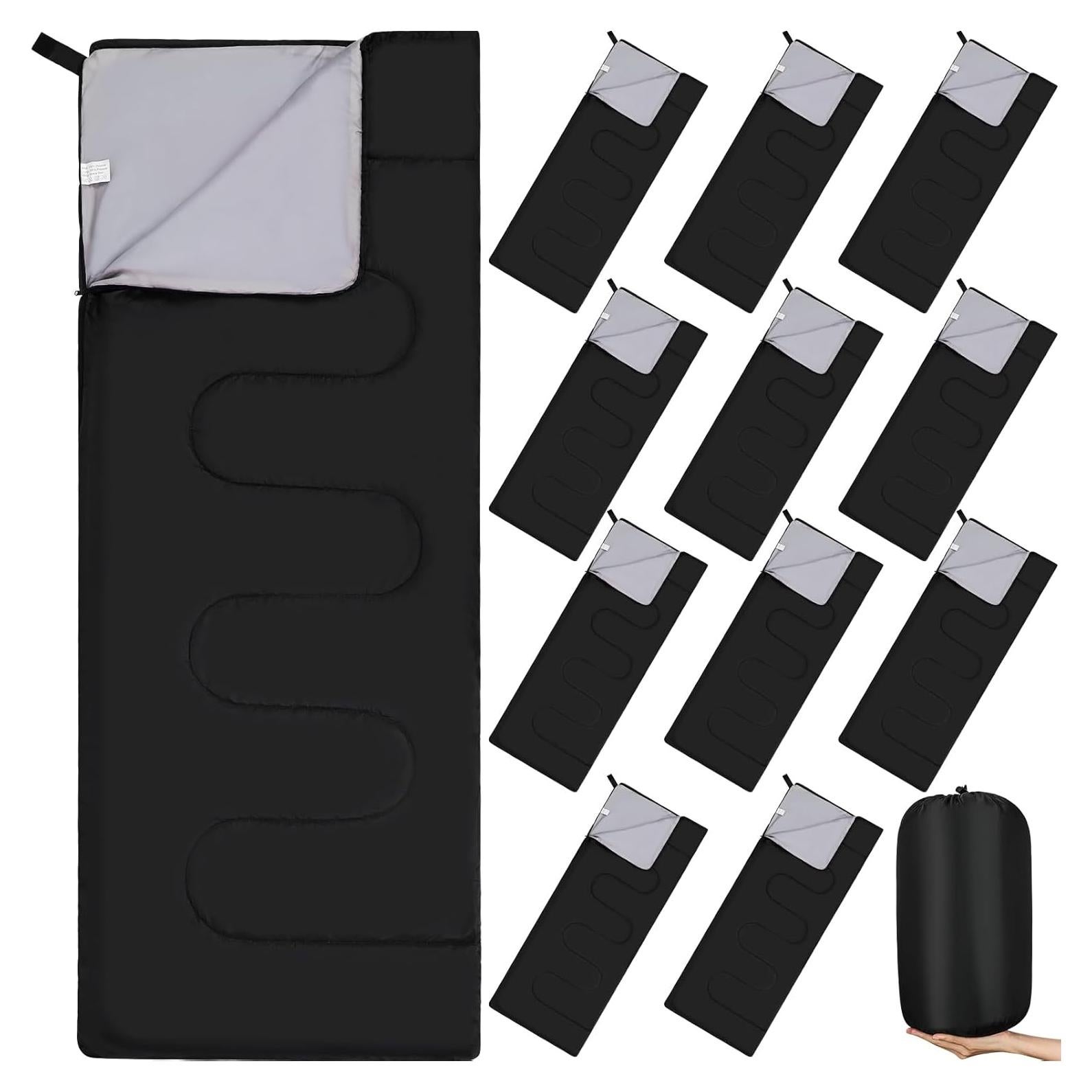 Saco de Dormir Macarrie 12 Paquetes Impermeable 190x75cm