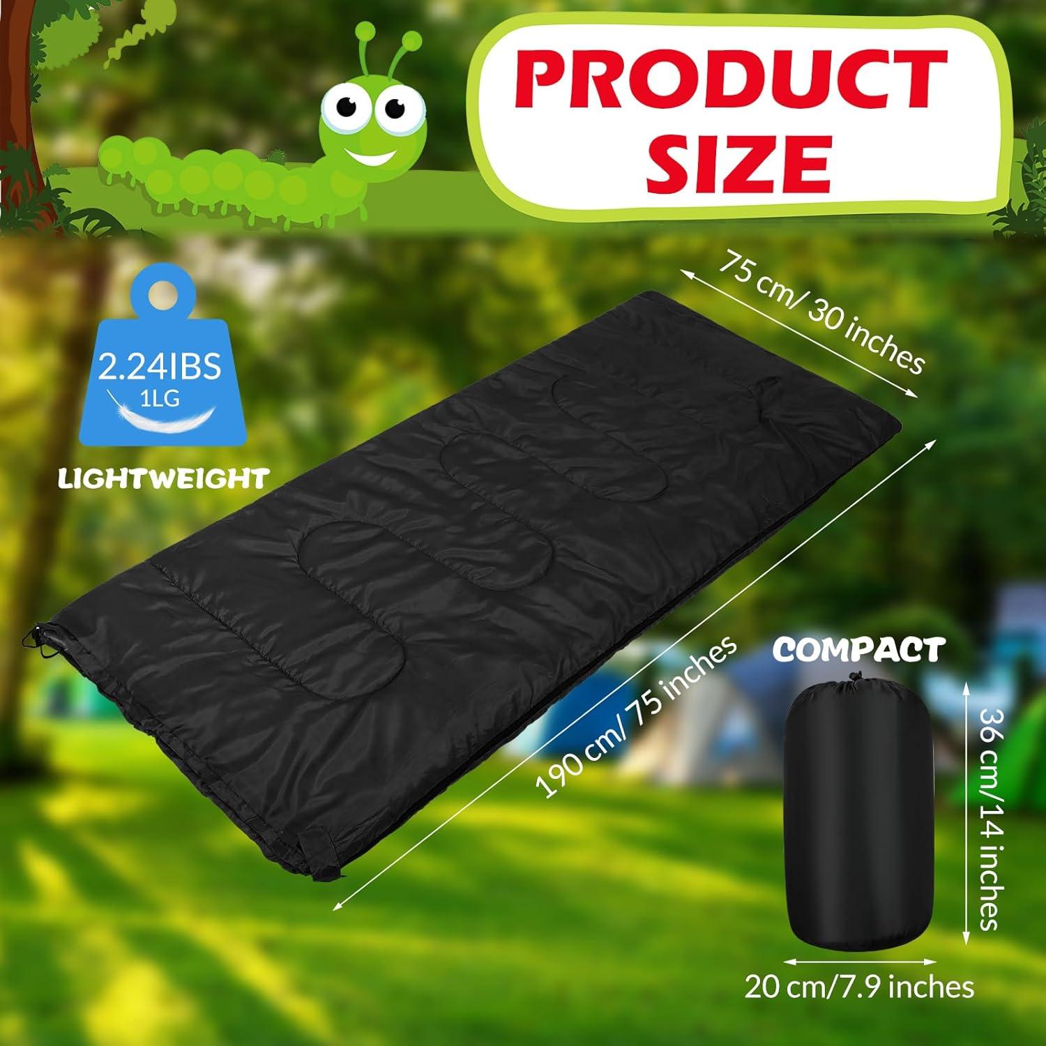 Saco de Dormir Macarrie 12 Paquetes Impermeable 190x75cm