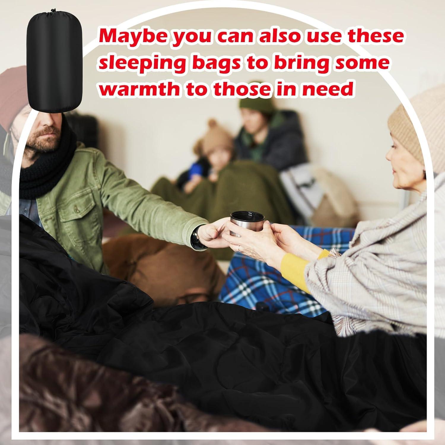 Saco de Dormir Macarrie 12 Paquetes Impermeable 190x75cm