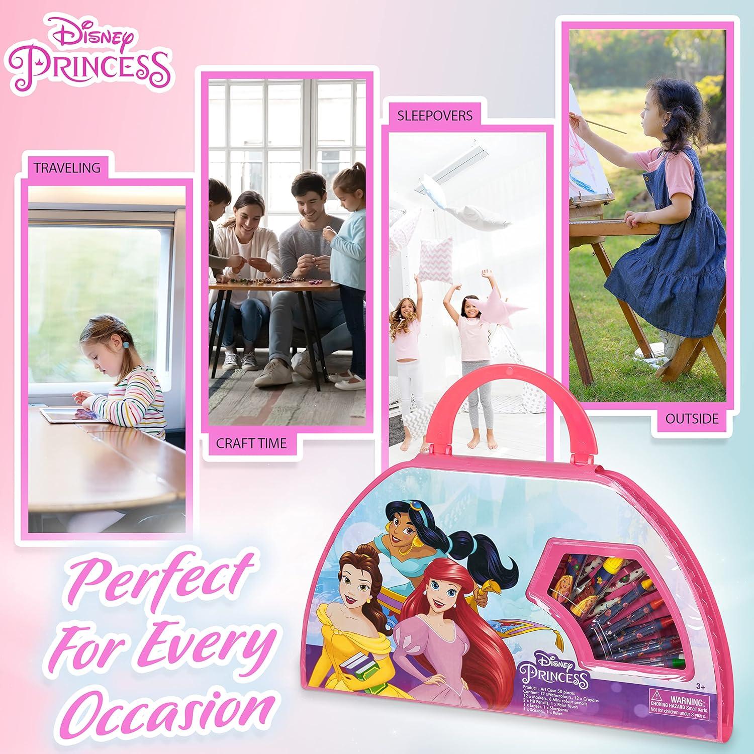 Juego de Arte Disney para Niños 40 Piezas - Princesa Rosa