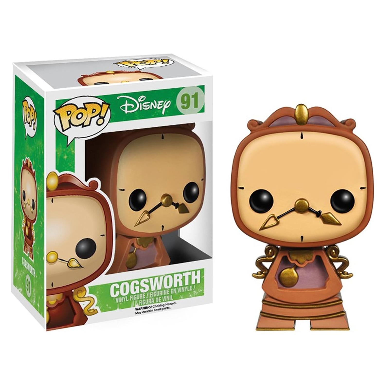 Figura de Acción Funko POP Disney Cogsworth 9.5 cm