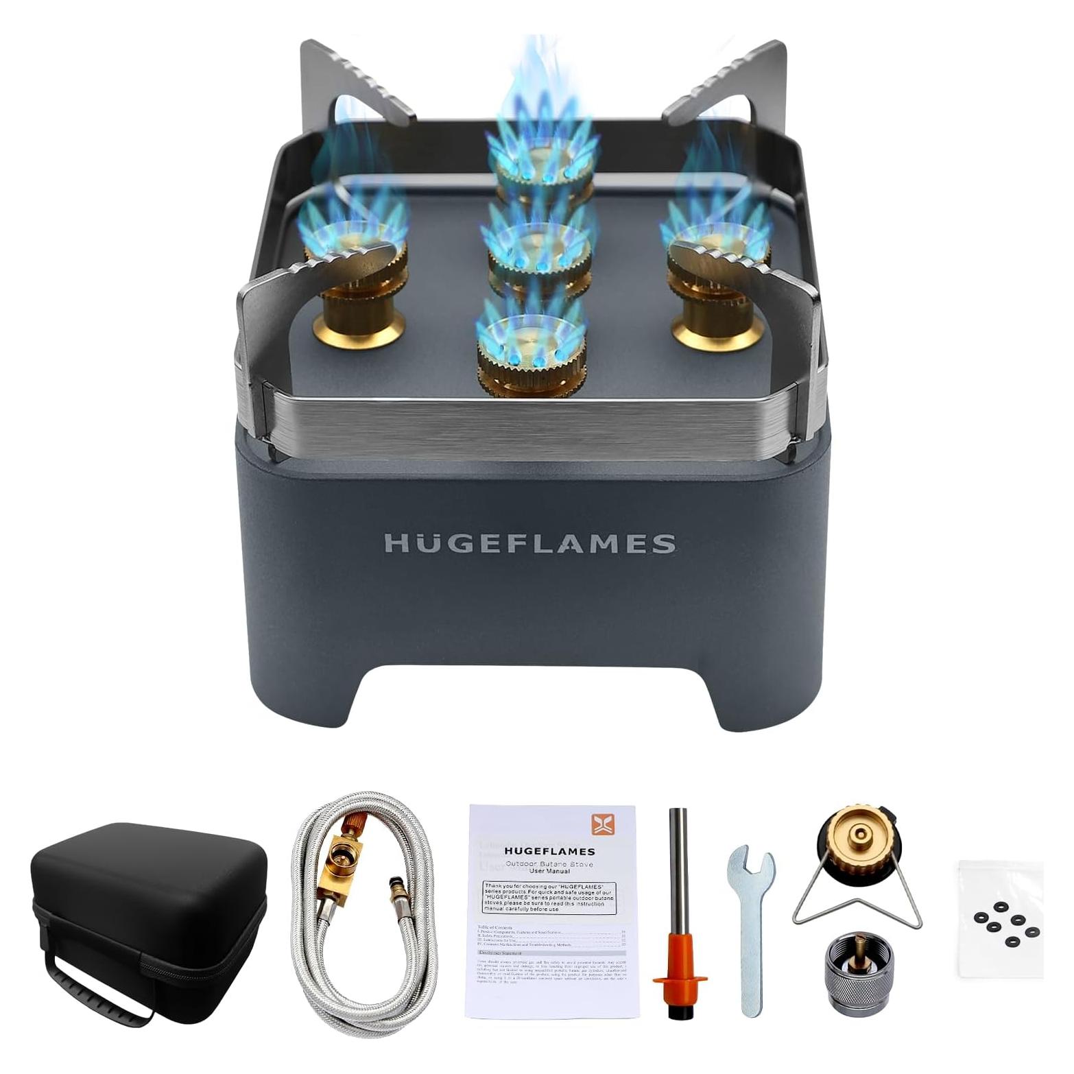 Estufa de Camping Portátil Propano 30,000 BTU N5 - Alta Salida