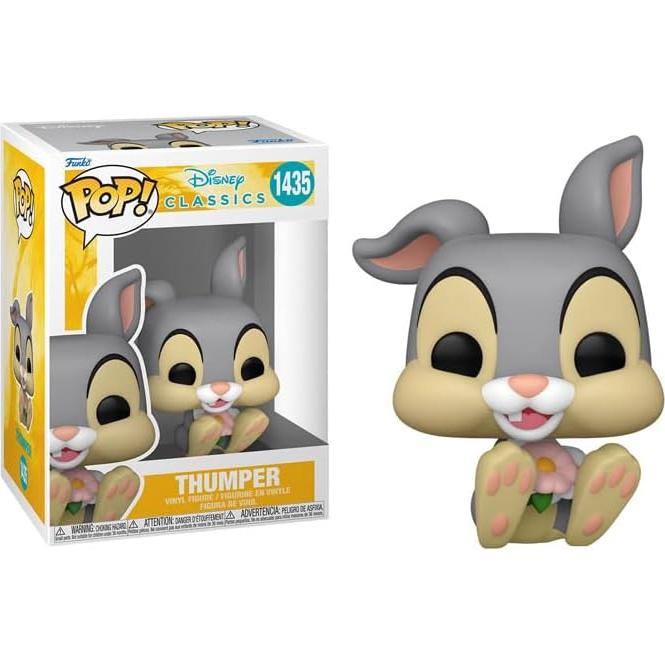 Figura de Vinilo Pop! Thumper Disney Bambi 80 Aniversario 9.53 cm
