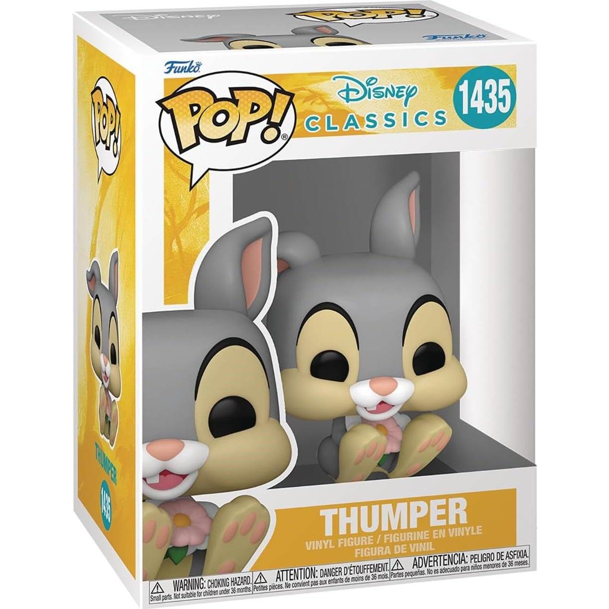 Figura de Vinilo Pop! Thumper Disney Bambi 80 Aniversario 9.53 cm