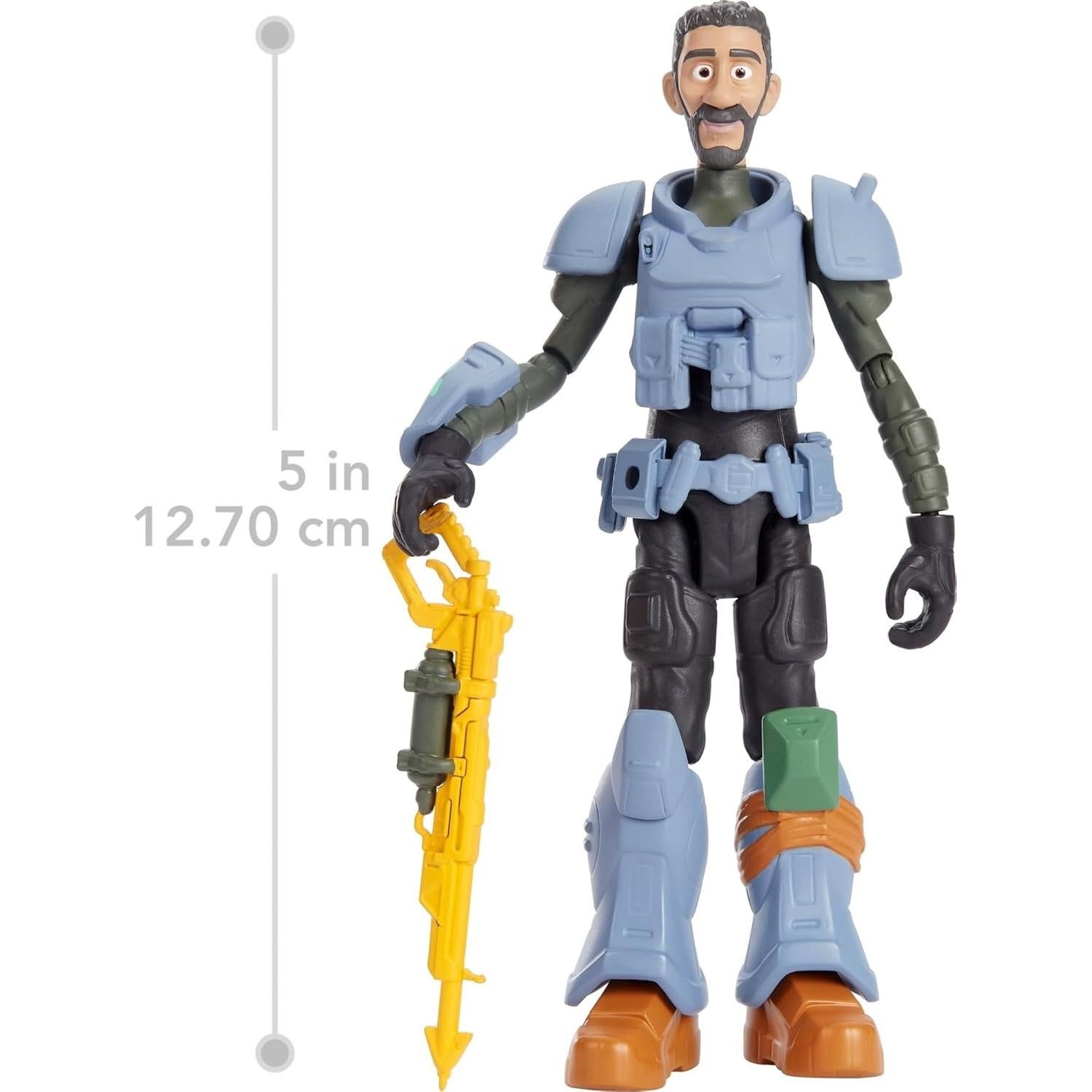 Figura de acción Mo Morrison Mattel Lightyear Jr. Zap Patrol 13.84 cm