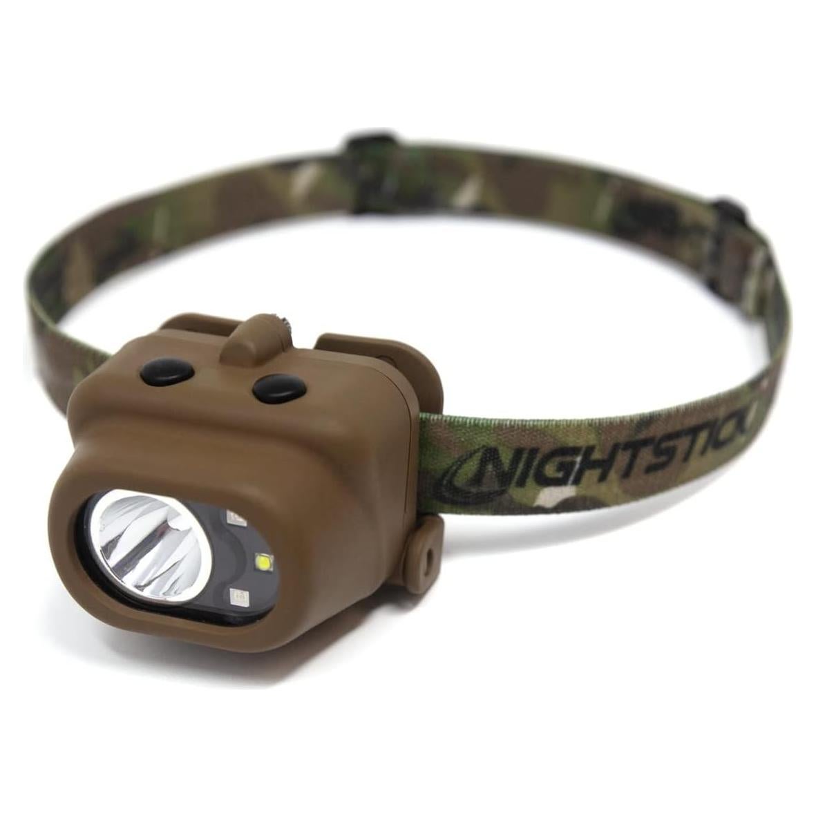 Nightstick NSP-4610C Multi-Function Headlamp in Flat Dark Earth with Camo Elastic Headband - 3