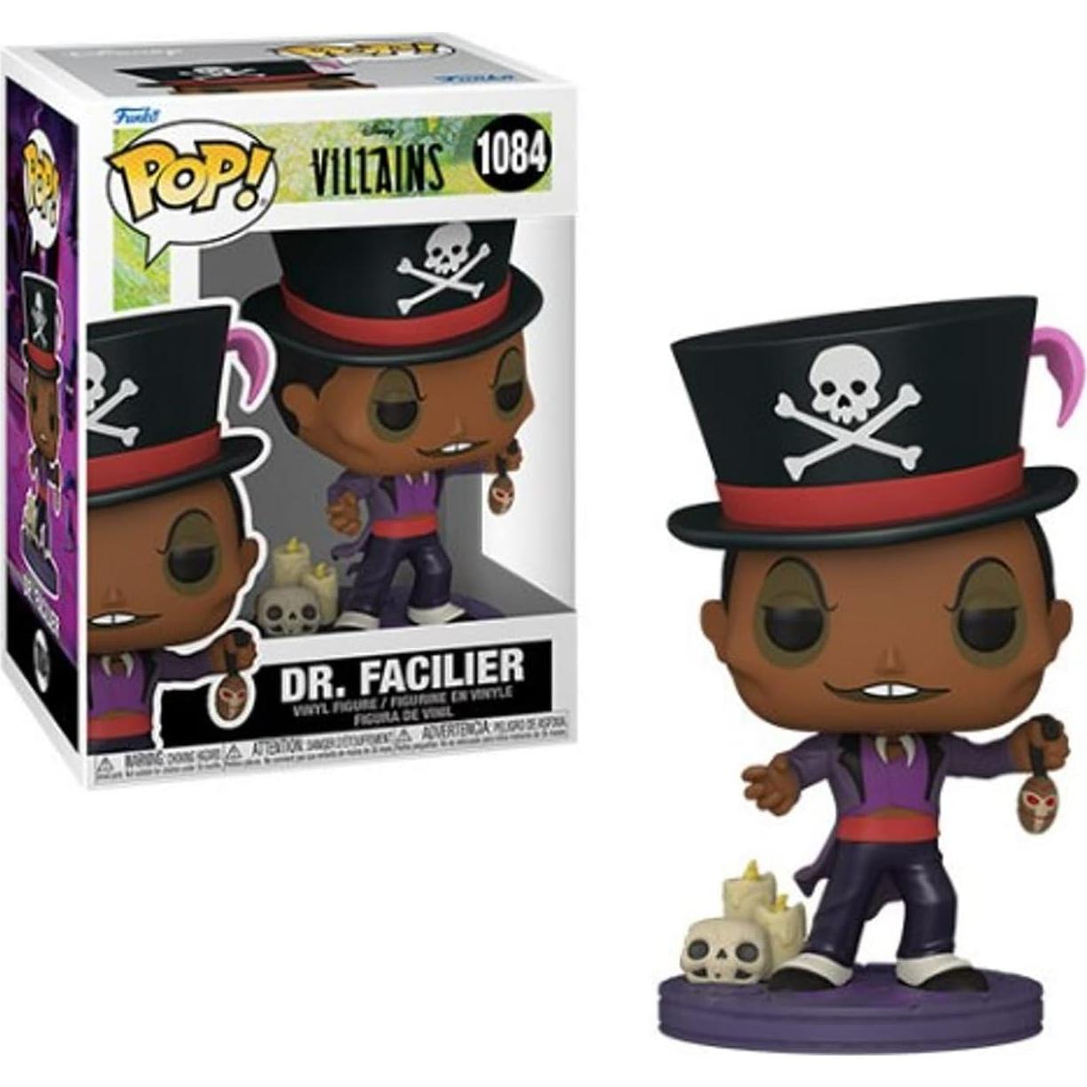 Figura de Vinilo Funko POP Disney Villanos Doctor Facilier 9.5cm