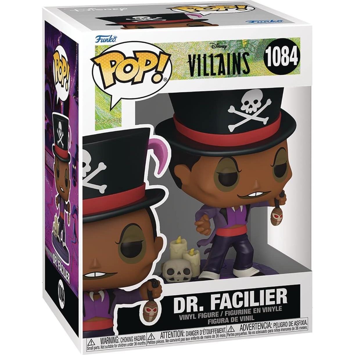 Figura de Vinilo Funko POP Disney Villanos Doctor Facilier 9.5cm