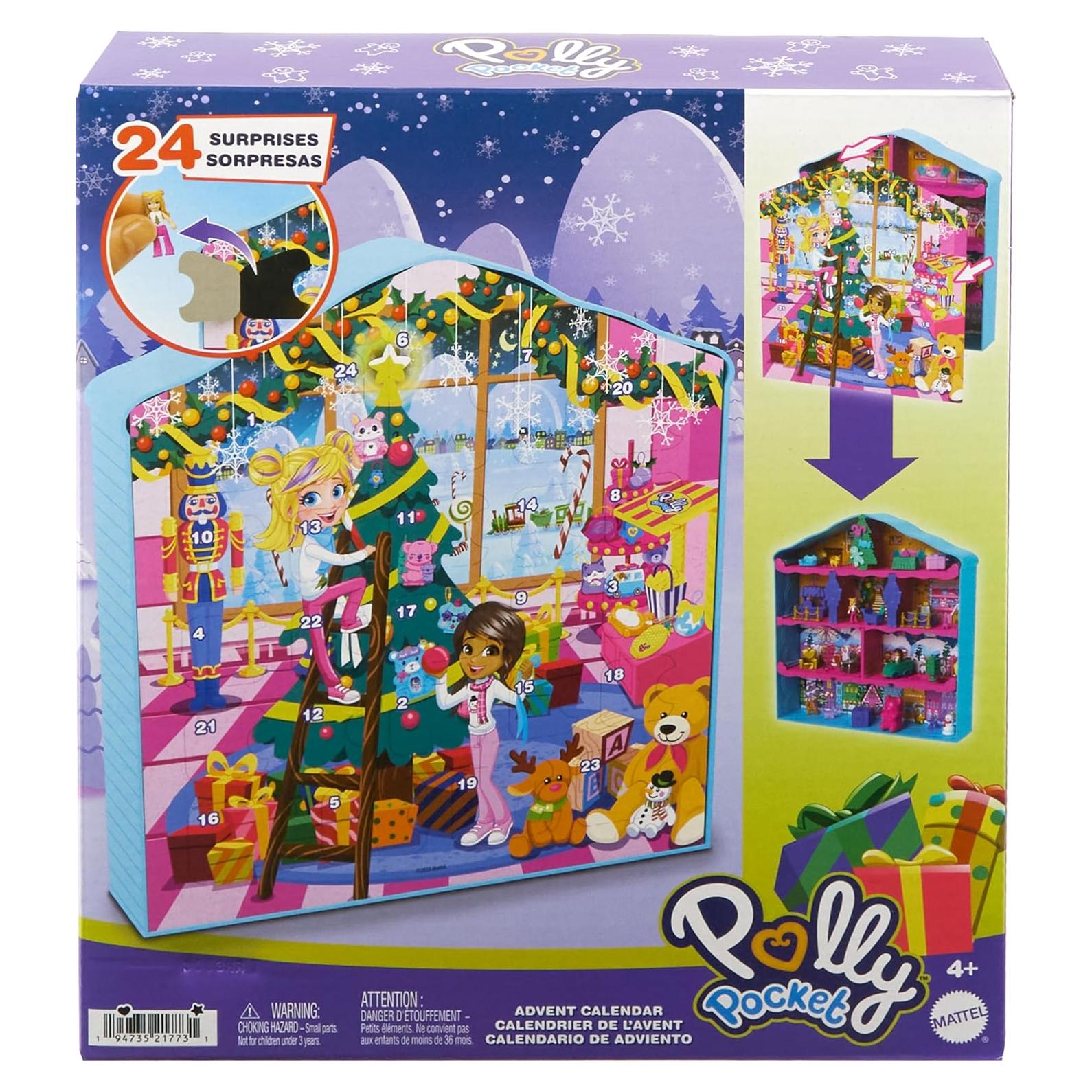Calendario de Adviento Polly Pocket Casa de Jengibre 25 Sorpresas