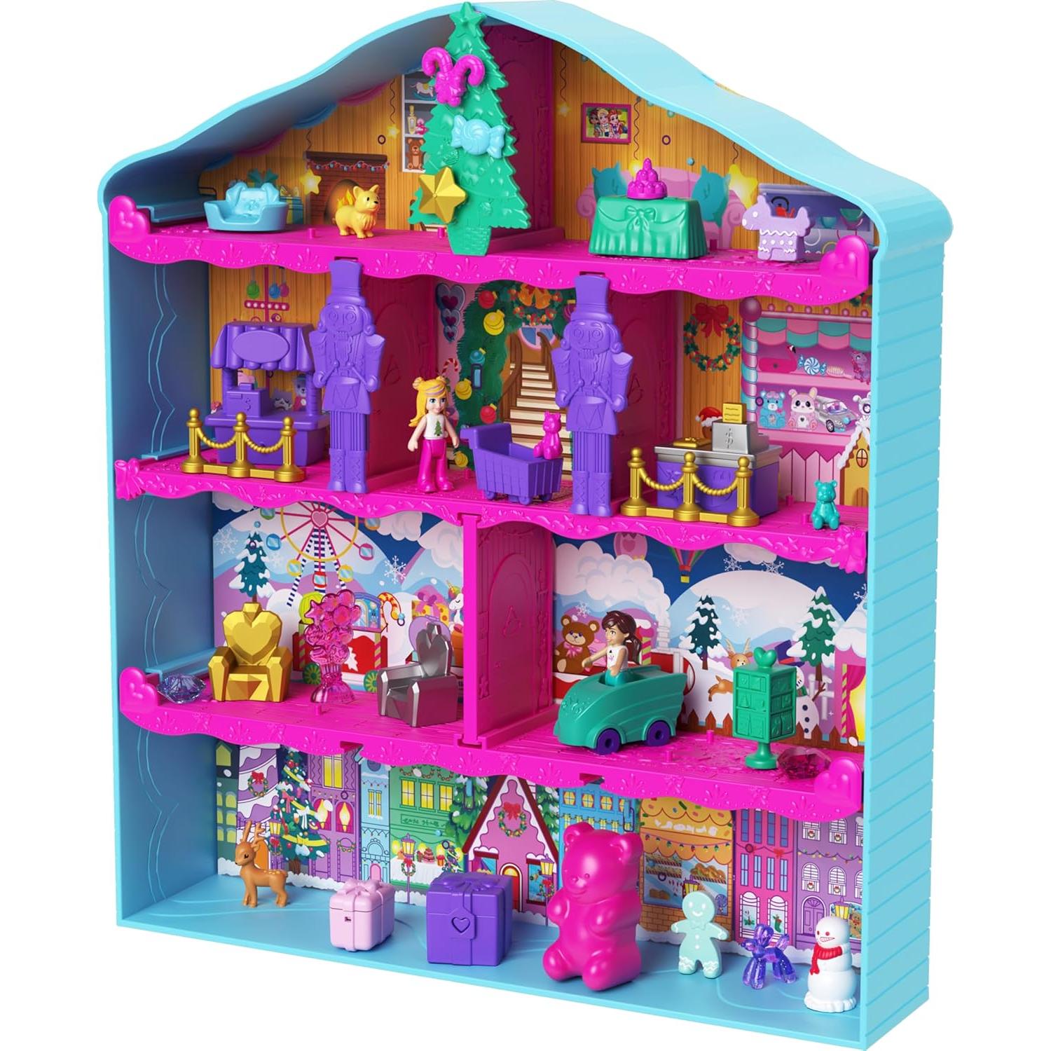 Calendario de Adviento Polly Pocket Casa de Jengibre 25 Sorpresas