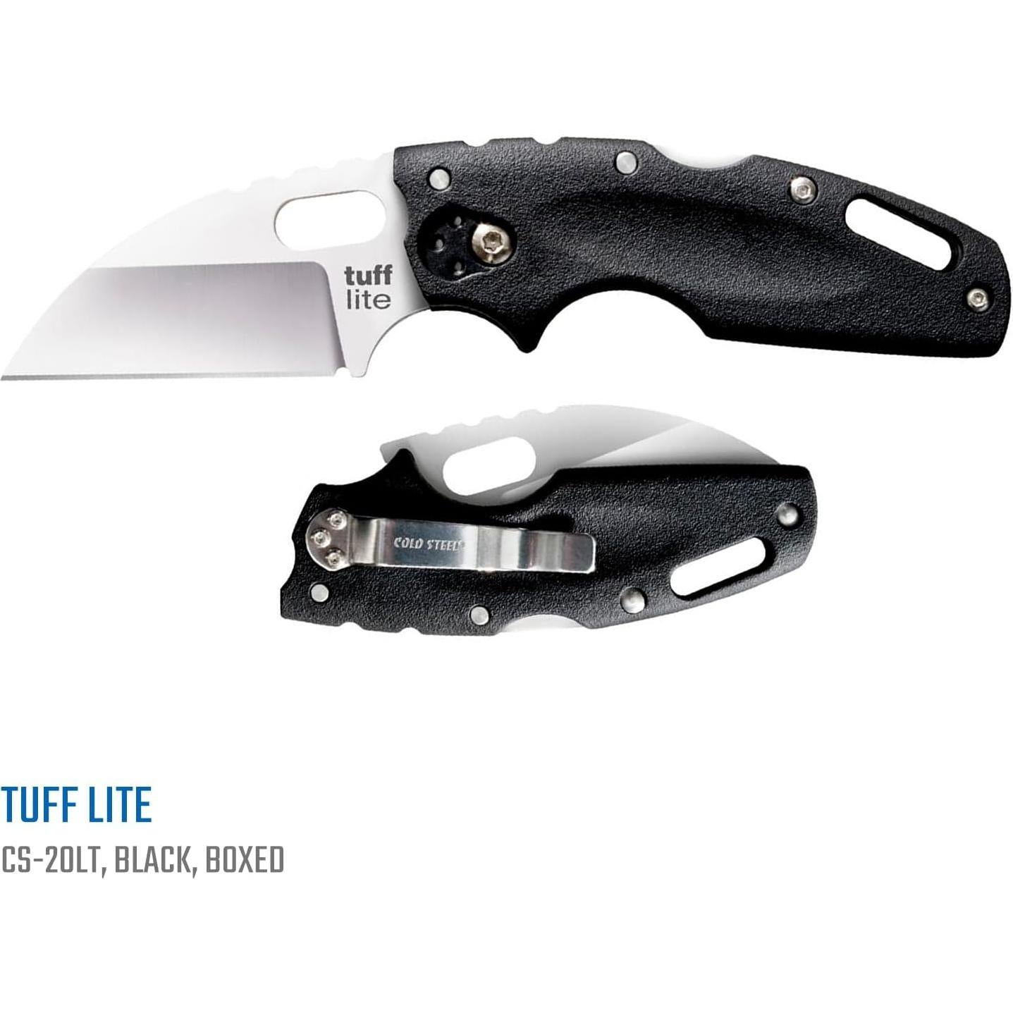 Cuchillo Plegable Cold Steel Tuff Lite 2.5" AUS8A Negro