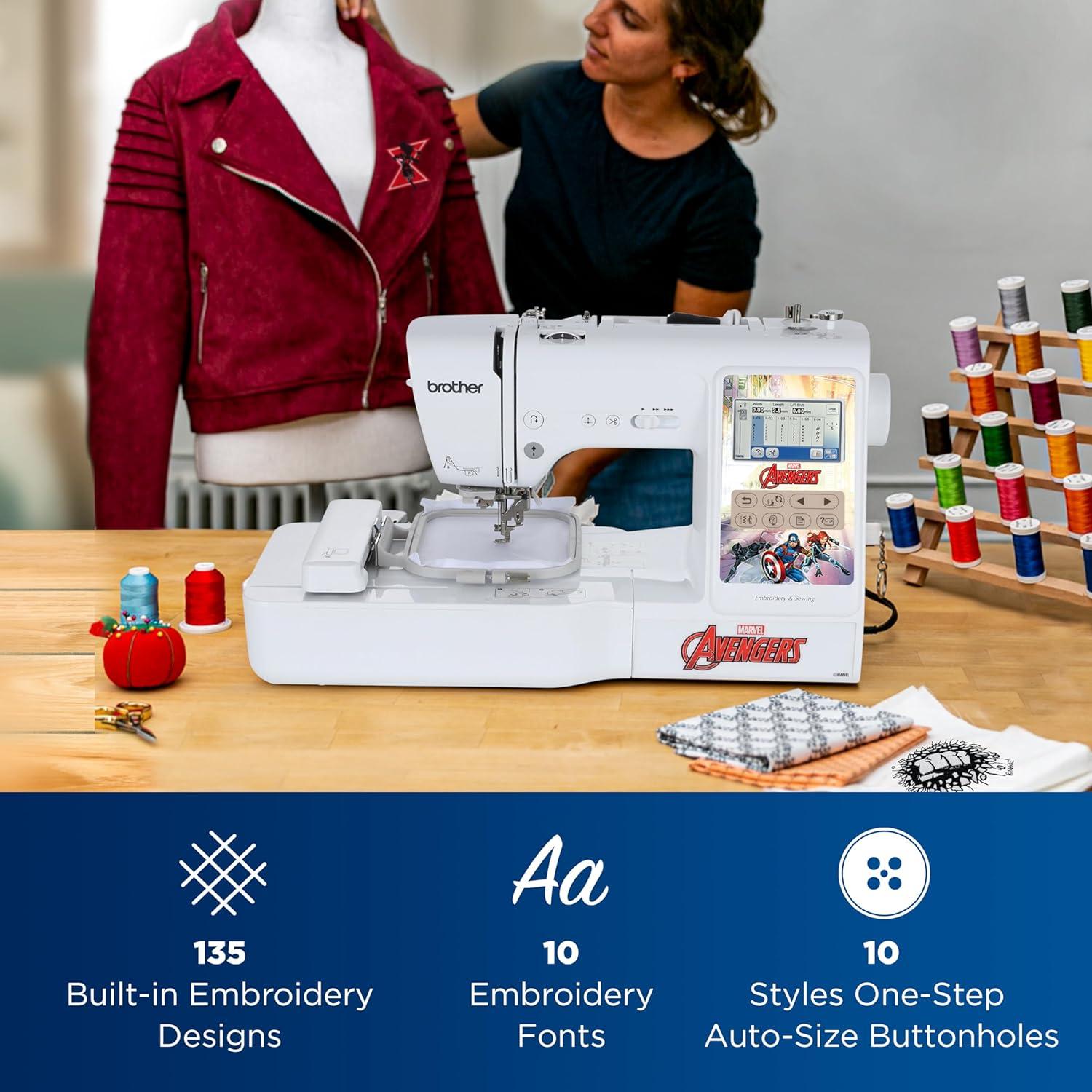 Máquina de Coser y Bordar Brother LB5500M Marvel 2-en-1
