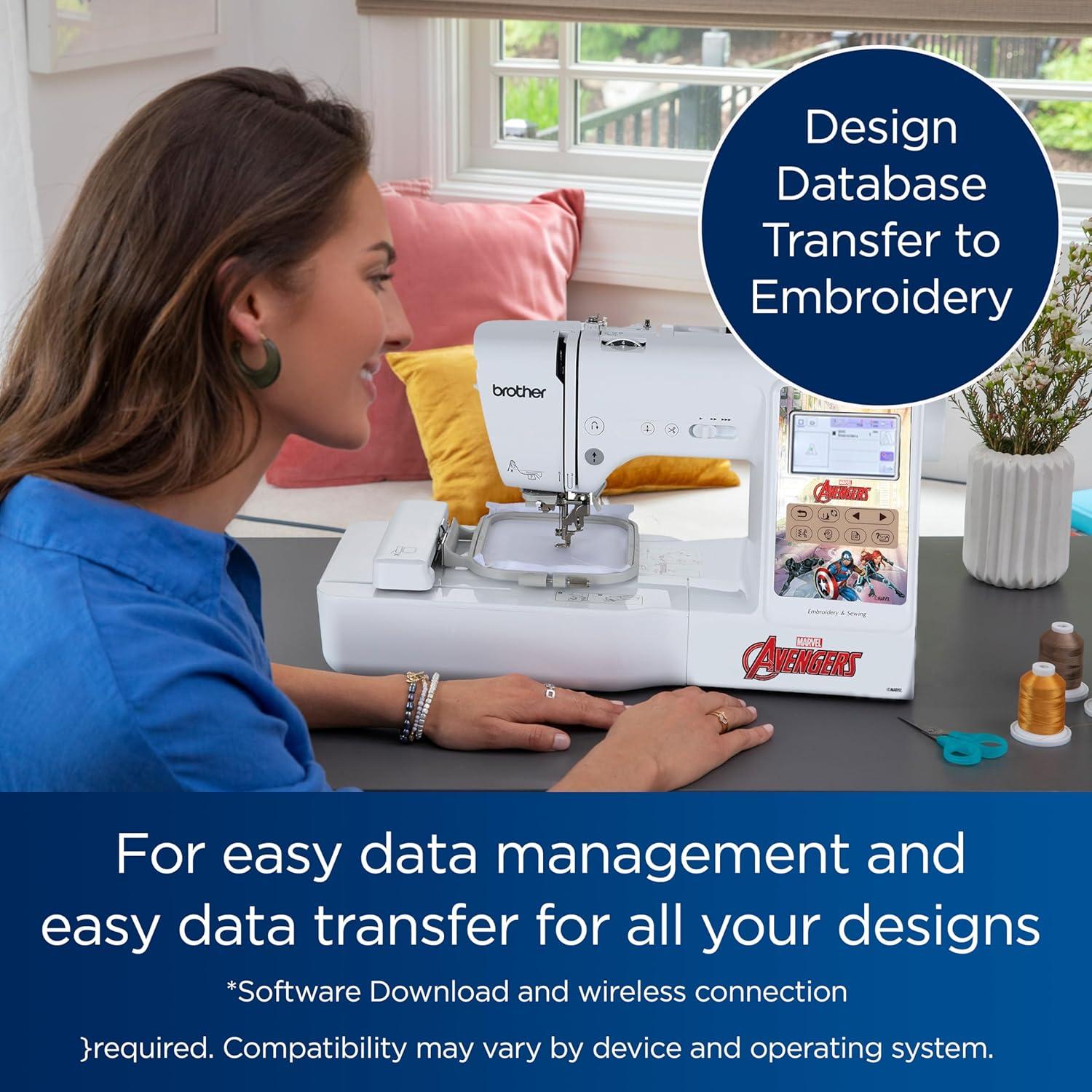 Máquina de Coser y Bordar Brother LB5500M Marvel 2-en-1