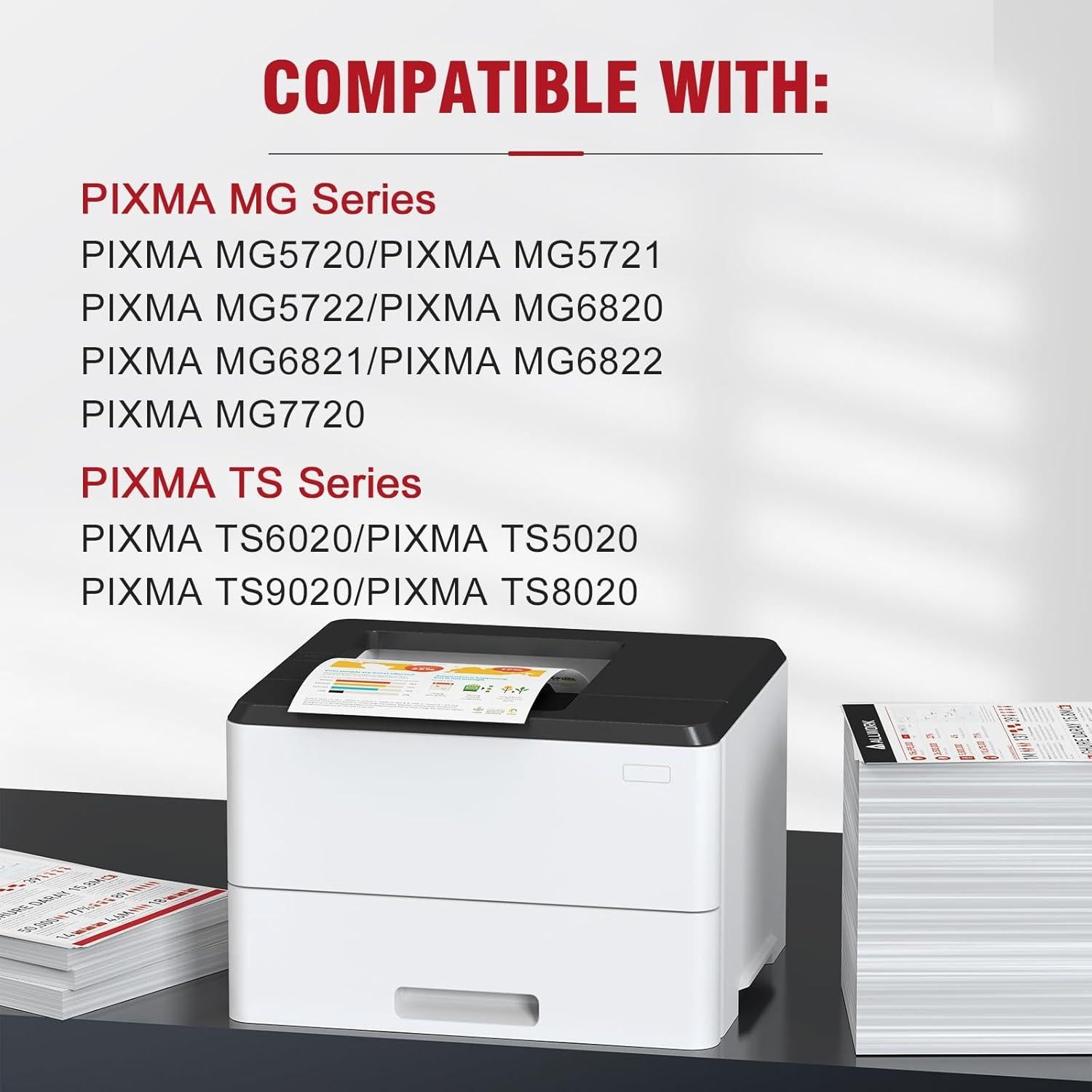 Cartucho de Tinta Compatible Allwork PGI-270XL CLI-271XL 5 Paquetes