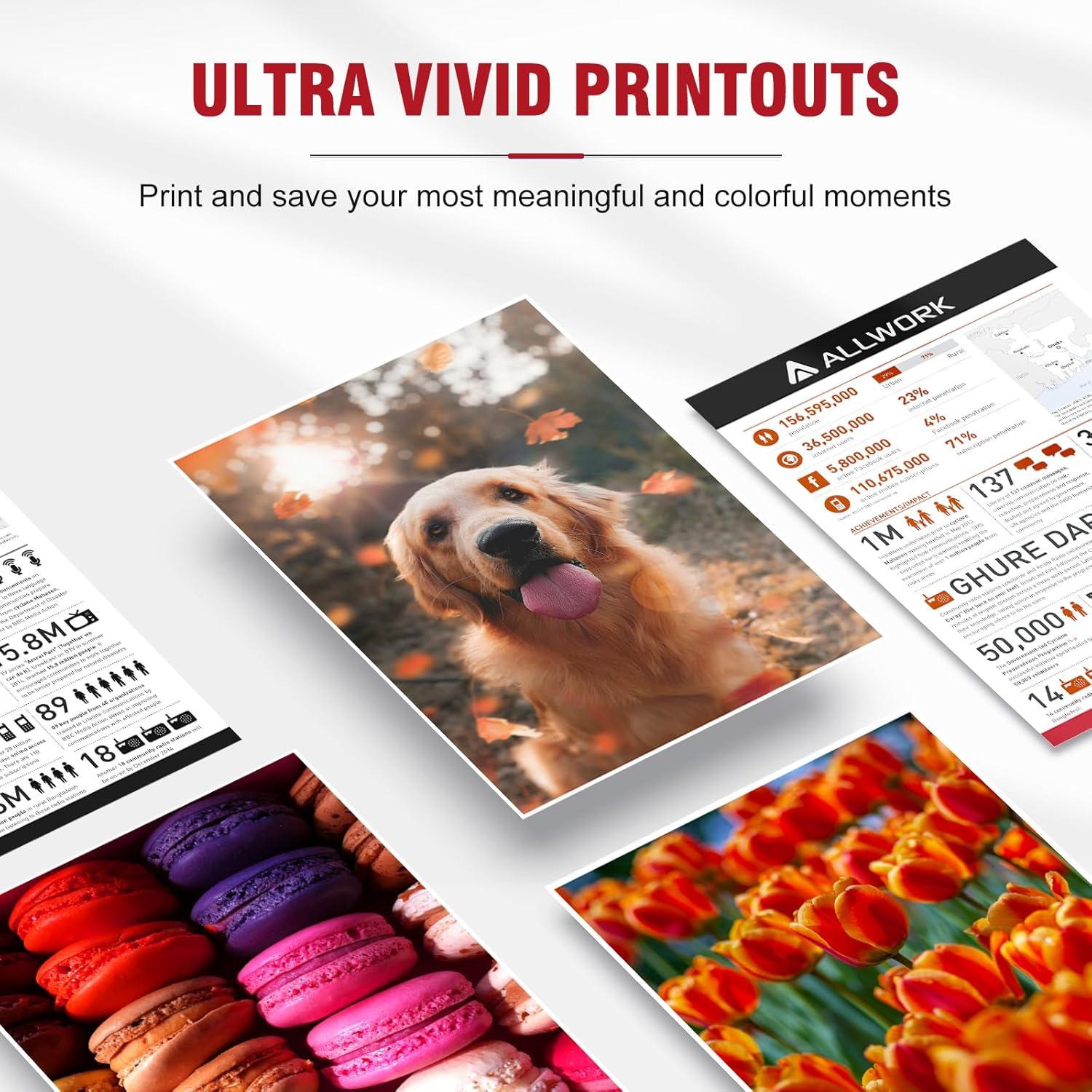 Cartucho de Tinta Compatible Allwork PGI-270XL CLI-271XL 5 Paquetes