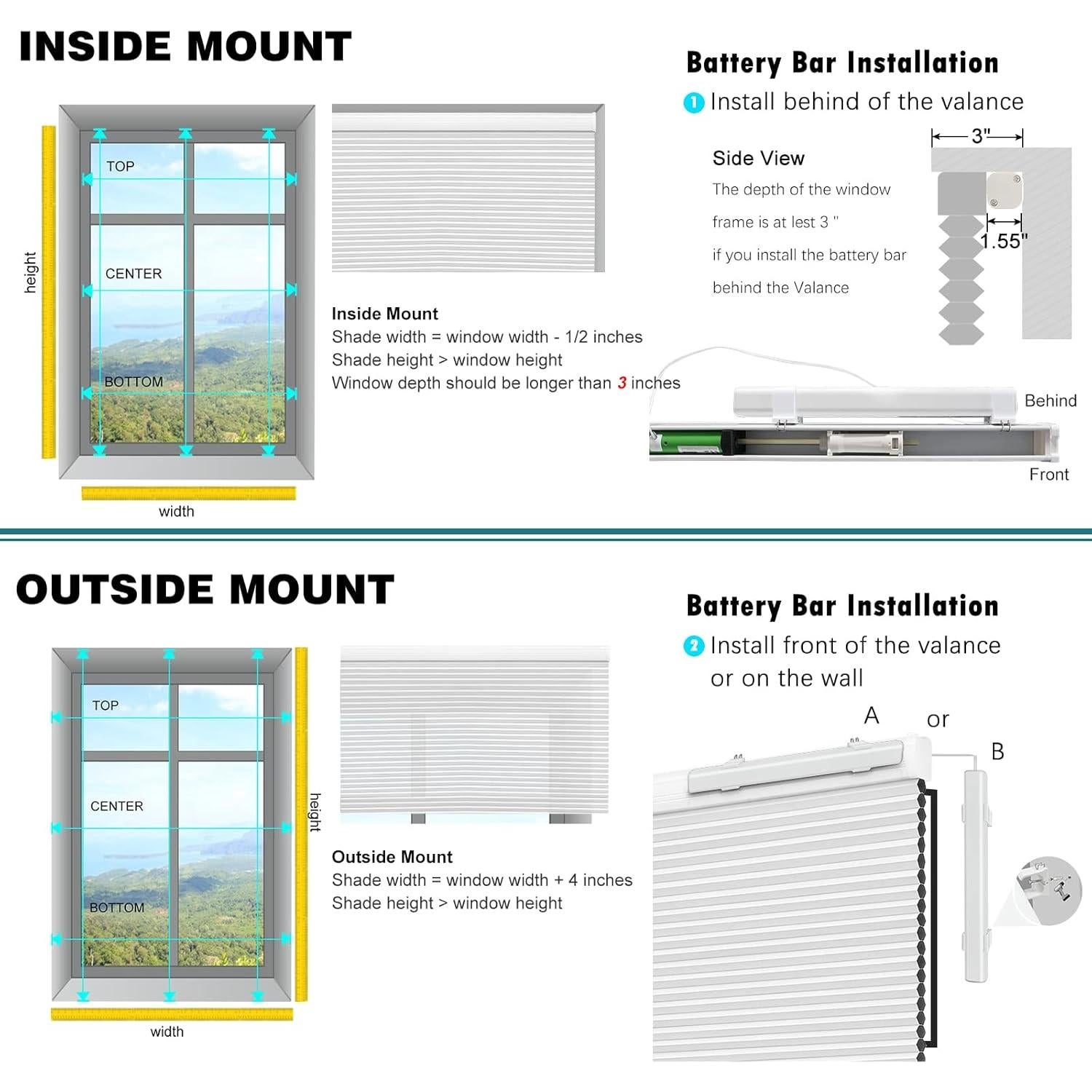 Persiana Motorizada Changshade 1 Panel Azul Oscuro Sin Cuerda