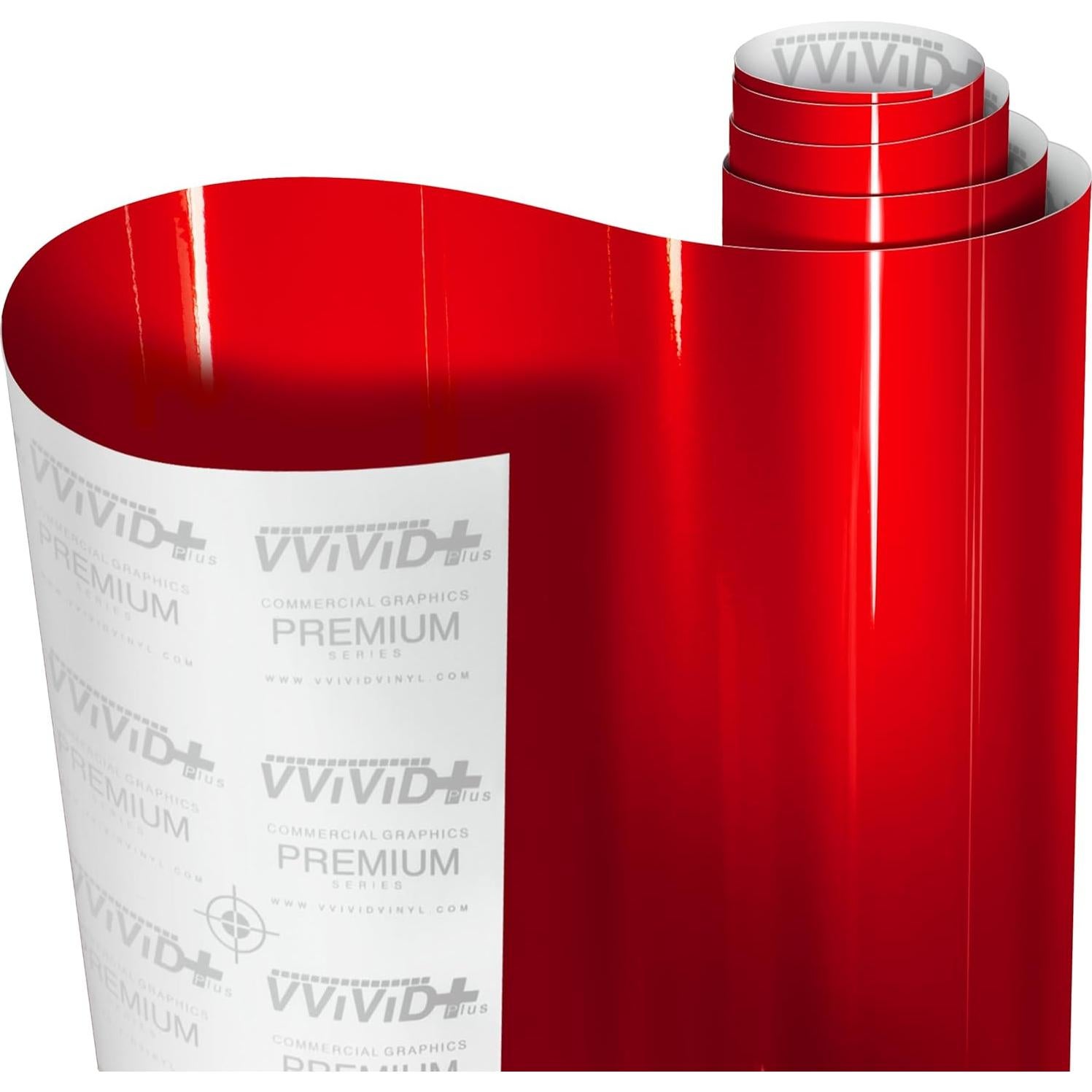 Vinilo Envoltura Coche VViViD Metal Líquido Rojo 0.30m x 1.52m