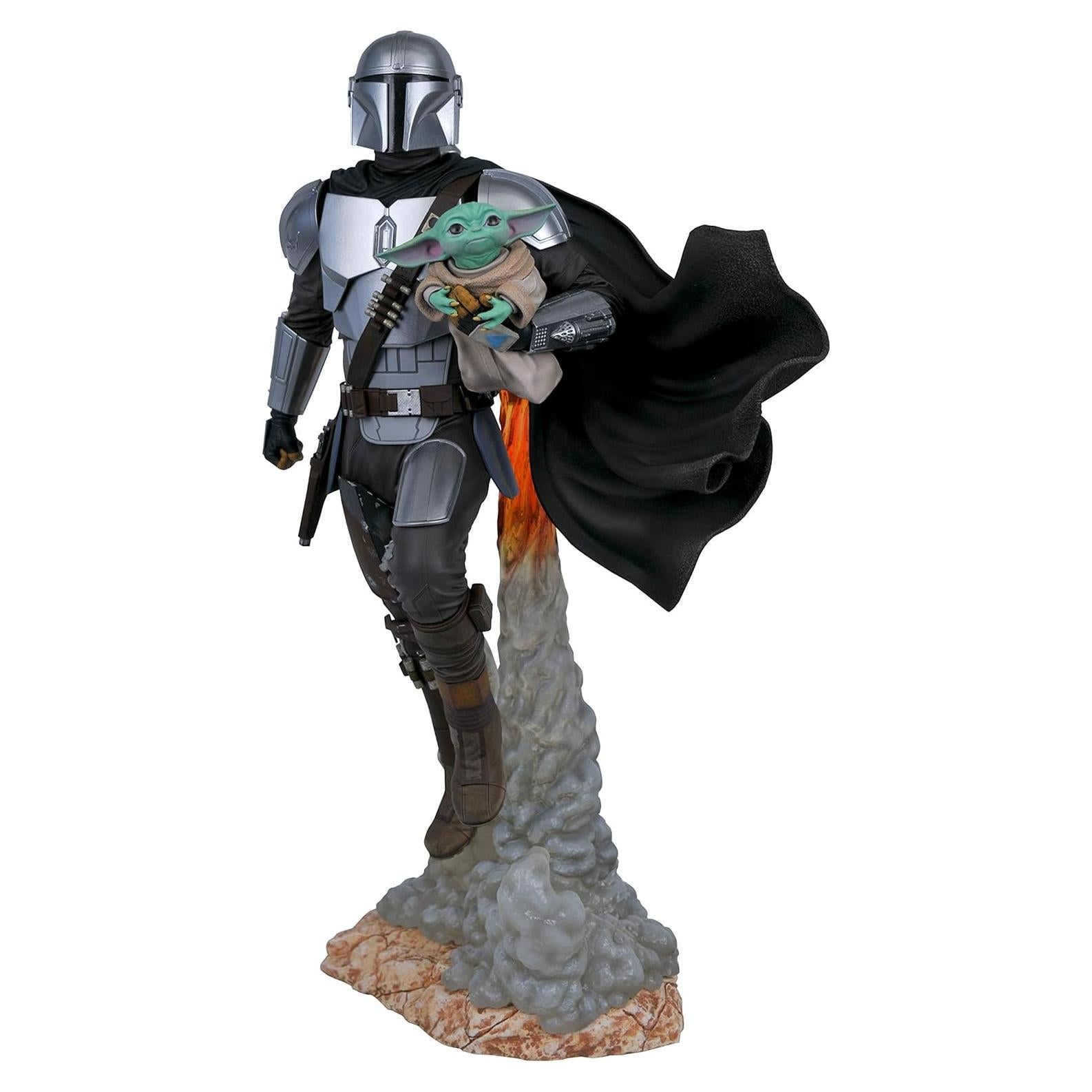 Estatua Milestones El Mandaloriano Diamond Select 40.64 cm