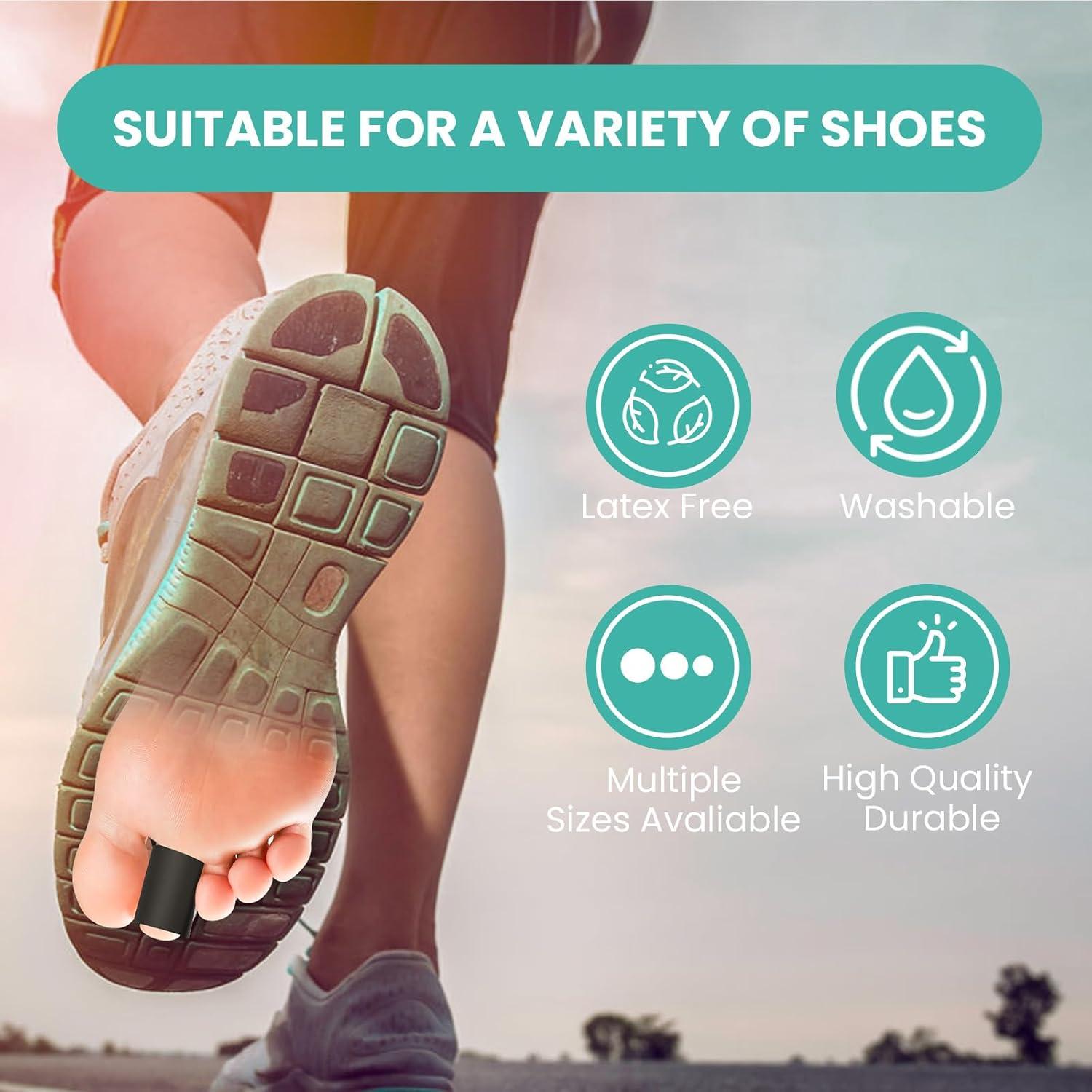 Protectores de Dedos Welnove - Fundas de Silicona para Alivio del Dolor