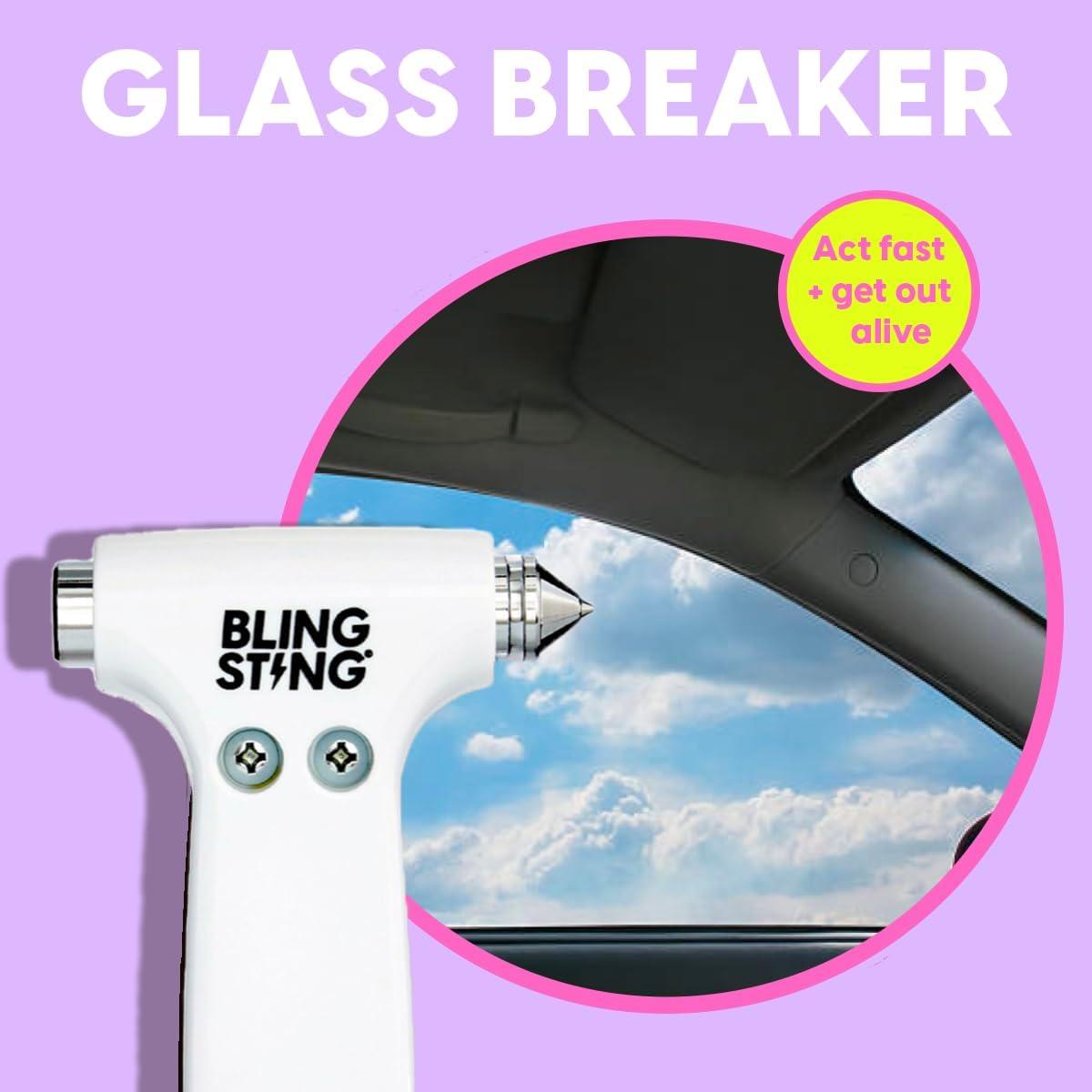 Martillo de Seguridad BLINGSTING - Escape Automotriz Negro