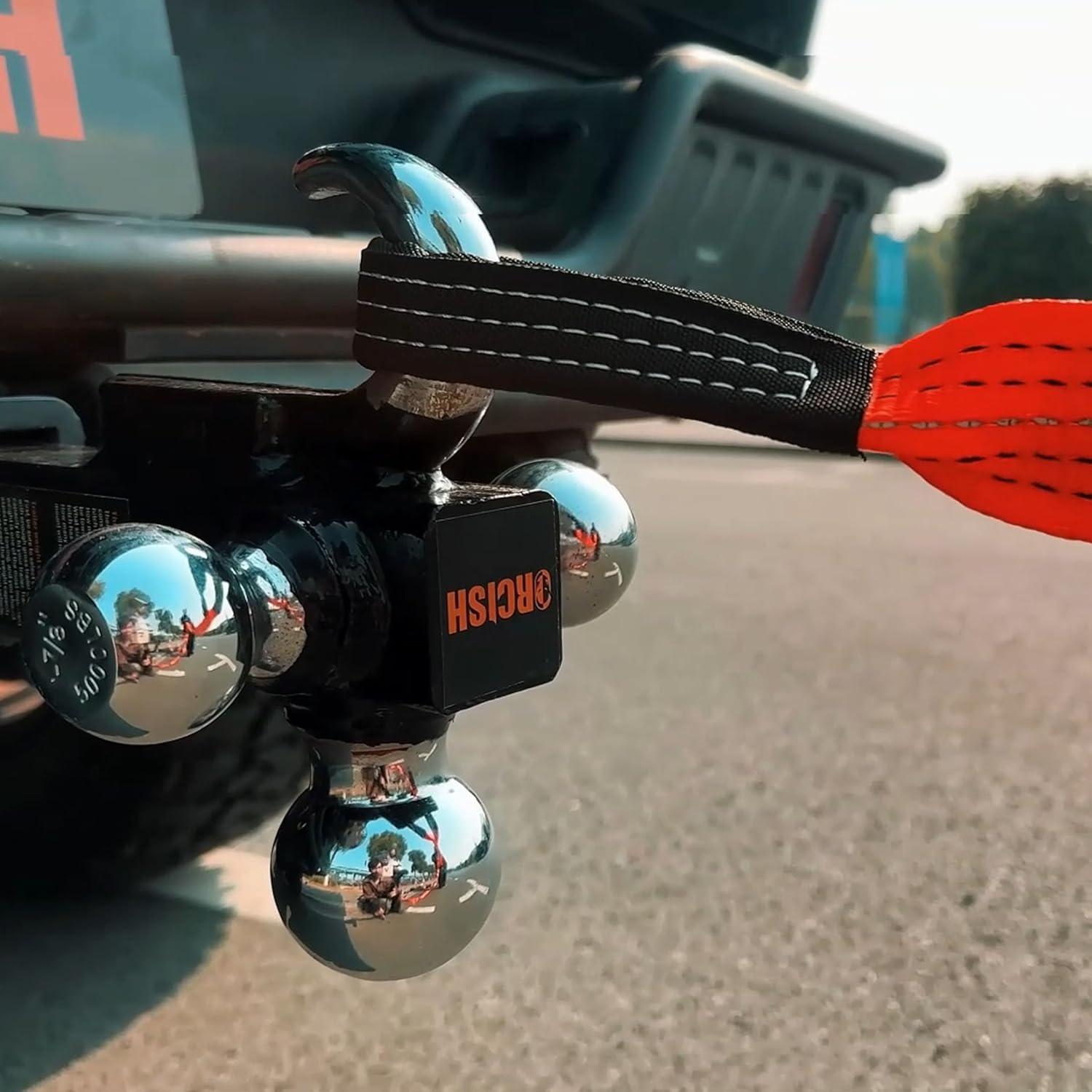 Soporte de Enganche para Remolque ORCISH Tri-Ball 10,000 lbs