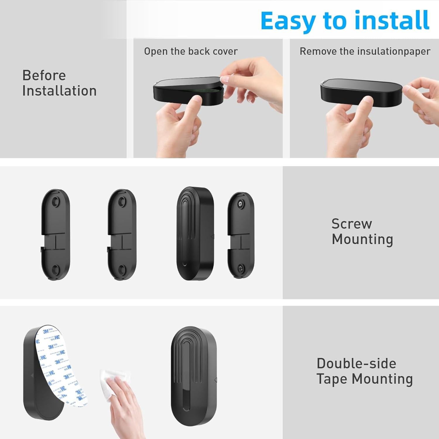 Timbre Inalámbrico de Puerta SanJie con Sensor Magnético 500m