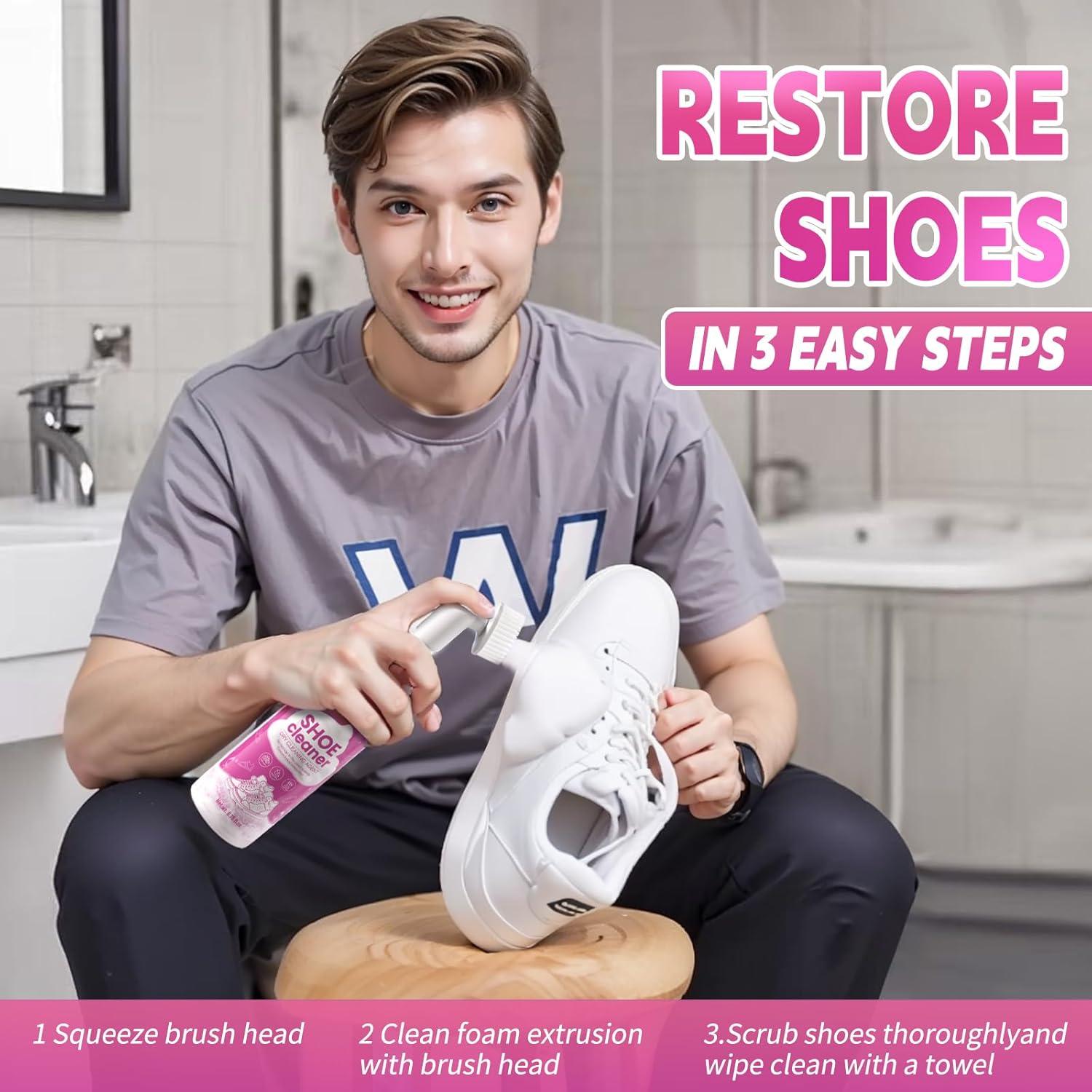 Kit Limpiador de Zapatos Blancos MMIOFANT - 2 Paquetes