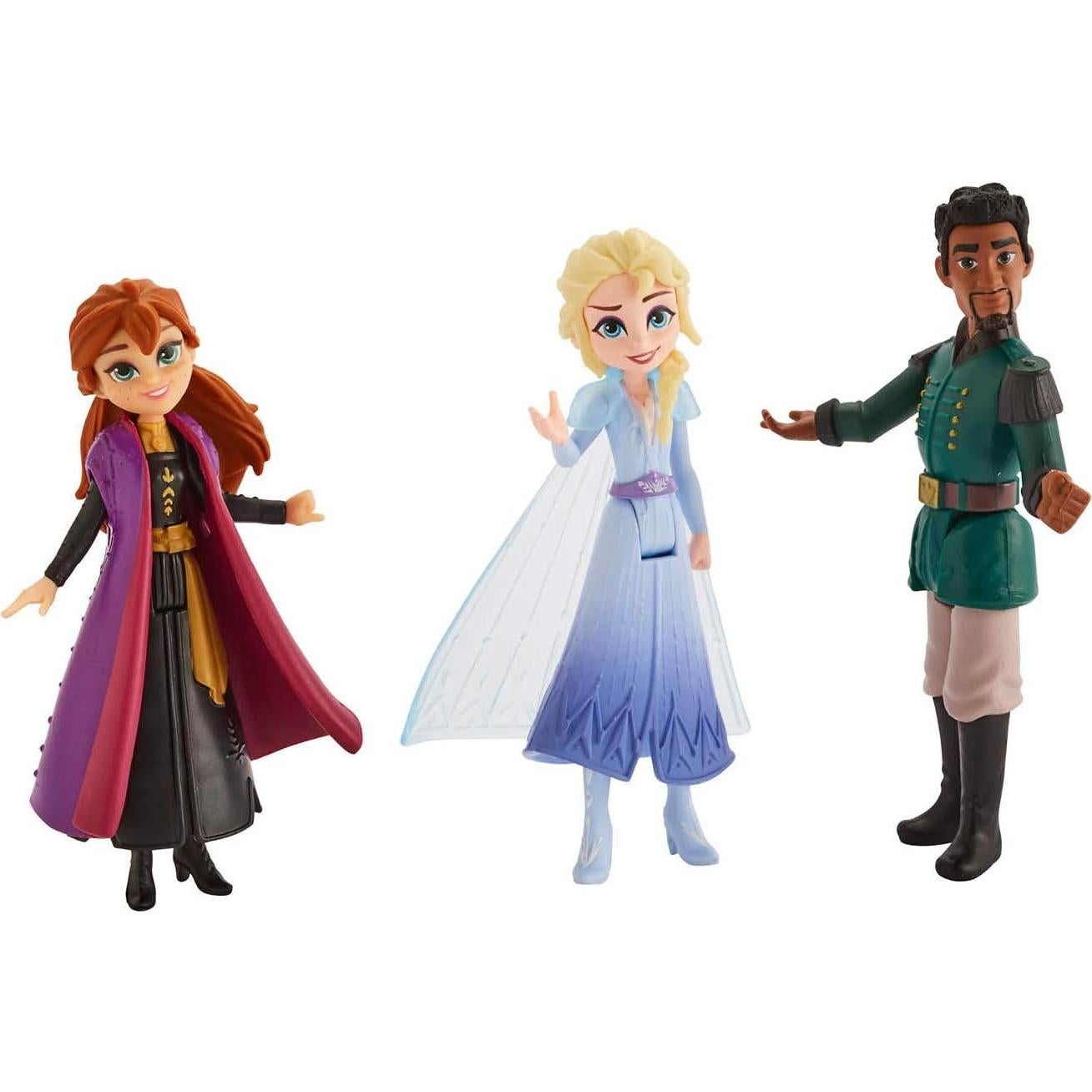 Set de 3 Muñecas Disney Frozen 2: Elsa, Anna y Matias