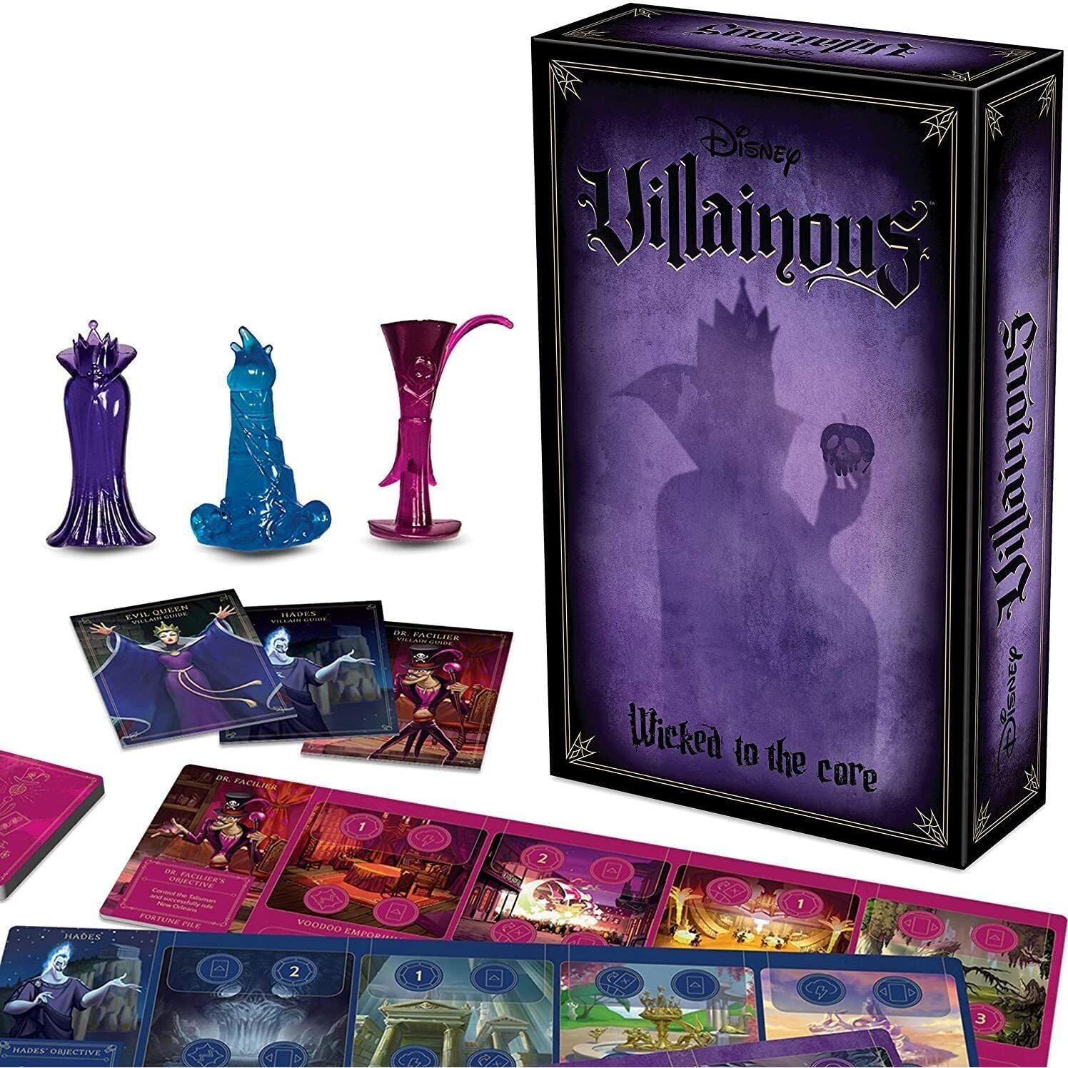 Juego de Mesa Disney Villainous Malvado hasta el Núcleo - Ravensburger