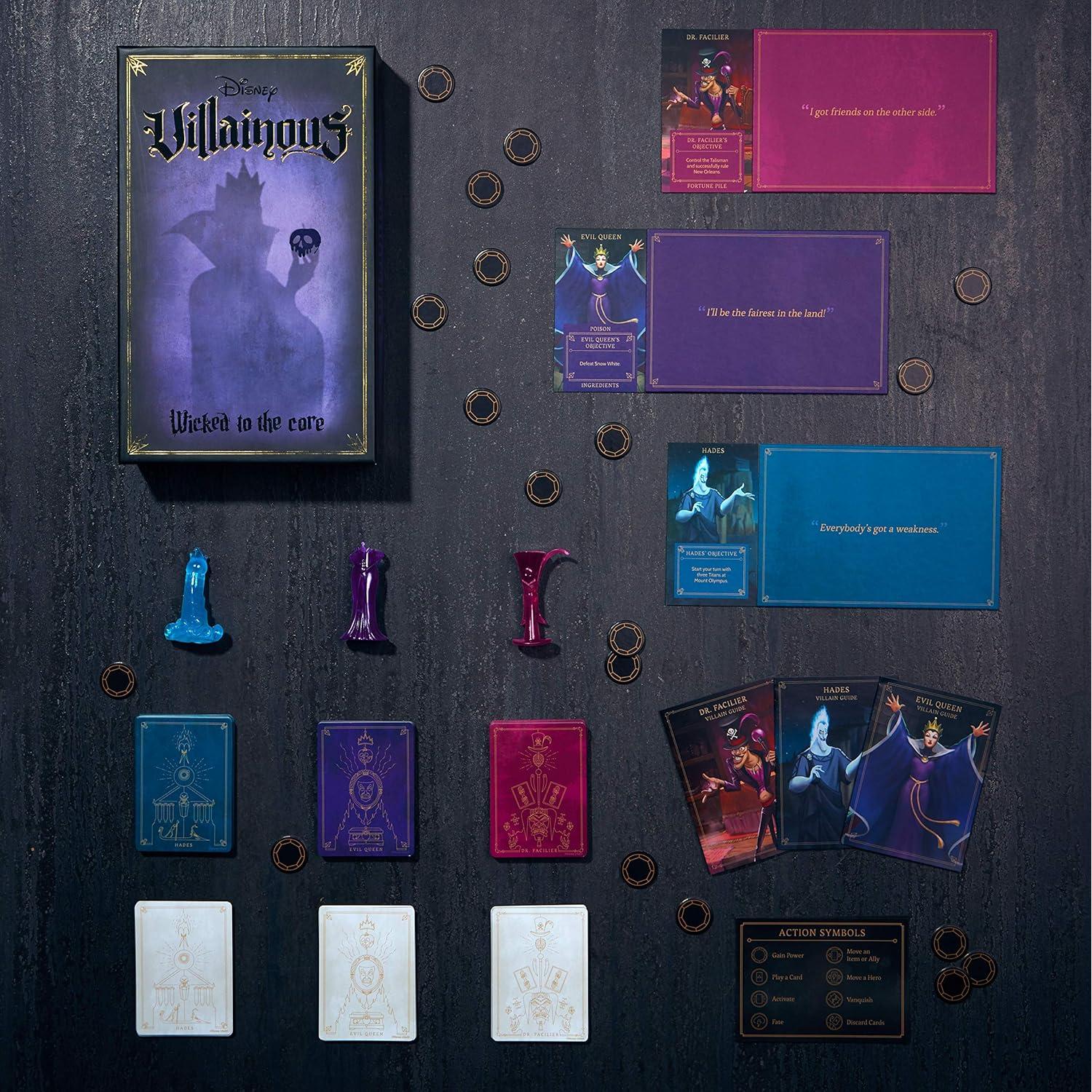 Juego de Mesa Disney Villainous Malvado hasta el Núcleo - Ravensburger