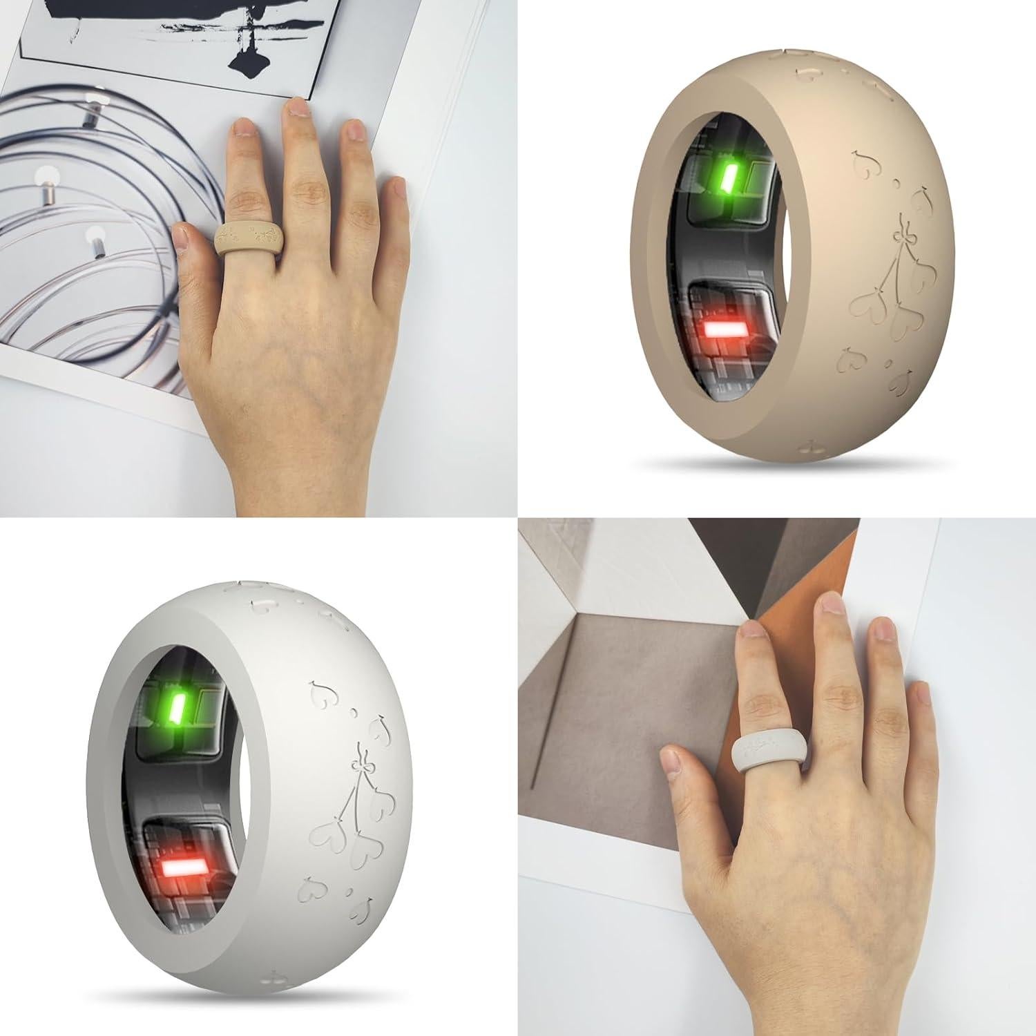 Protector de Silicona NewJourney para Oura Ring Gen 4/3 - S 6-7