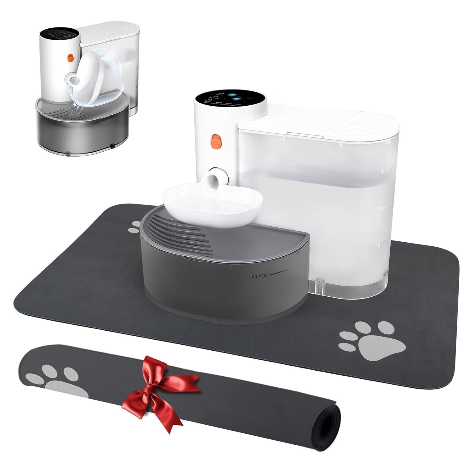 Fuente de Agua Inteligente para Mascotas GOYJOY 3L Sin Filtro