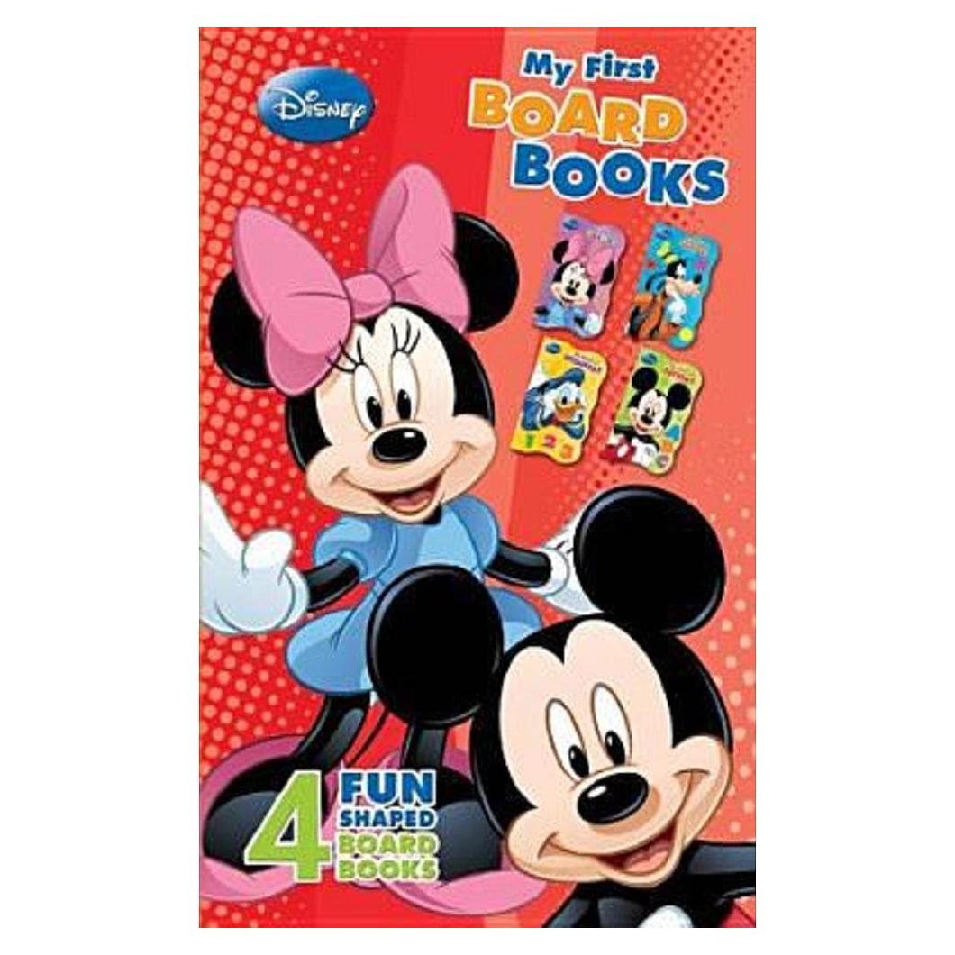 Conjunto de Libros de Cartón Disney 4 Páginas 20x13 cm