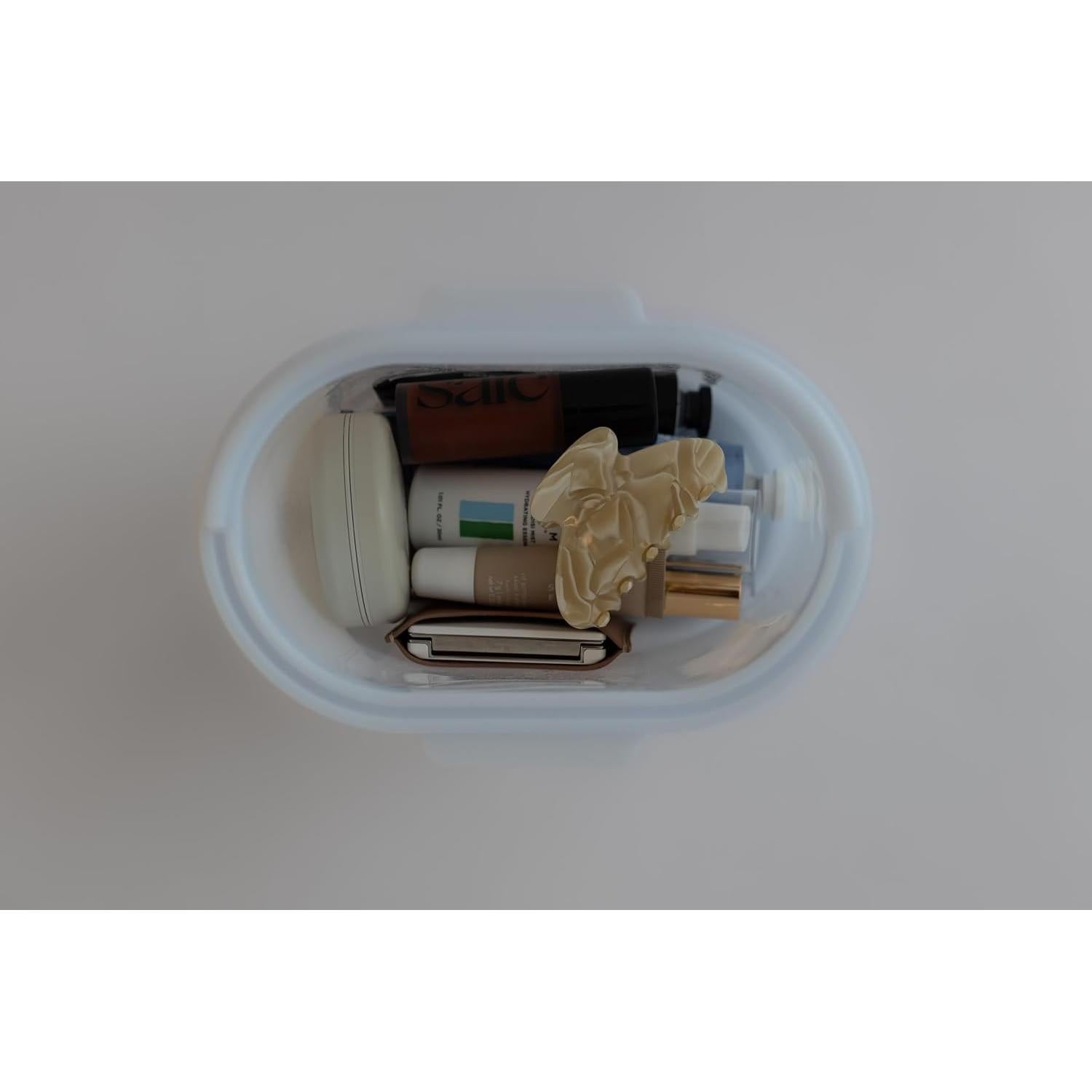 Estuche Organizador de Silicona Essentials 32oz Transparente