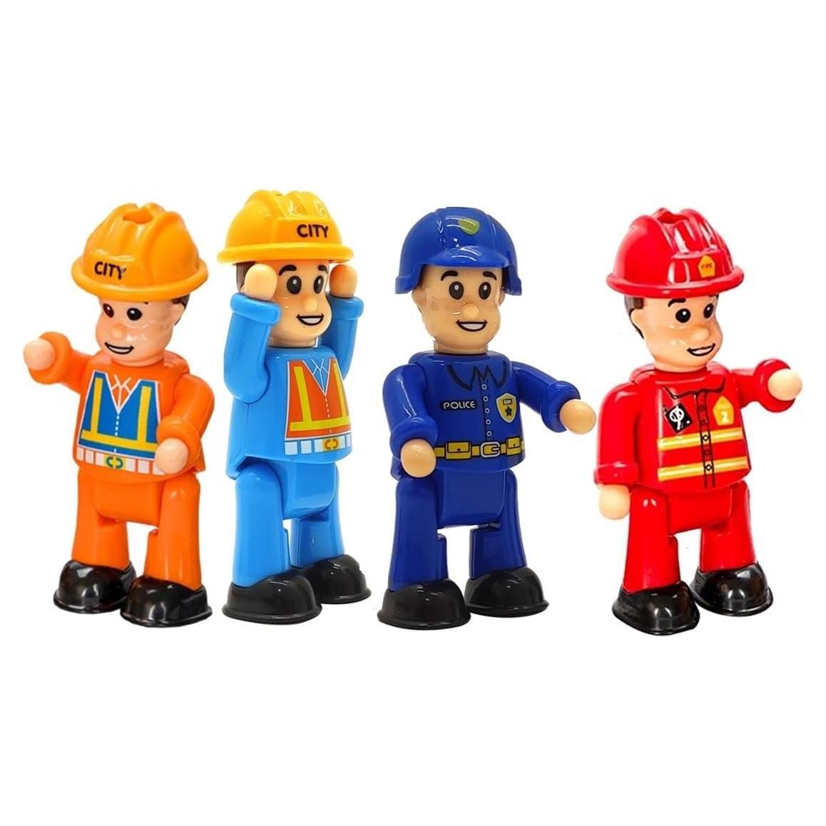 Figuras de Acción FUNERICA - Ayudantes de la Comunidad (4 Pcs)