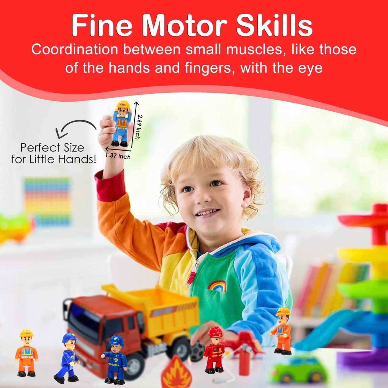 Figuras de Acción FUNERICA - Ayudantes de la Comunidad (4 Pcs)