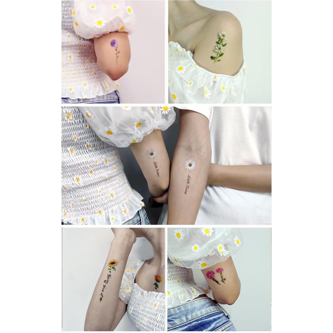 Tatuajes Temporales Impermeables SK Angel - Estilo Acuarela