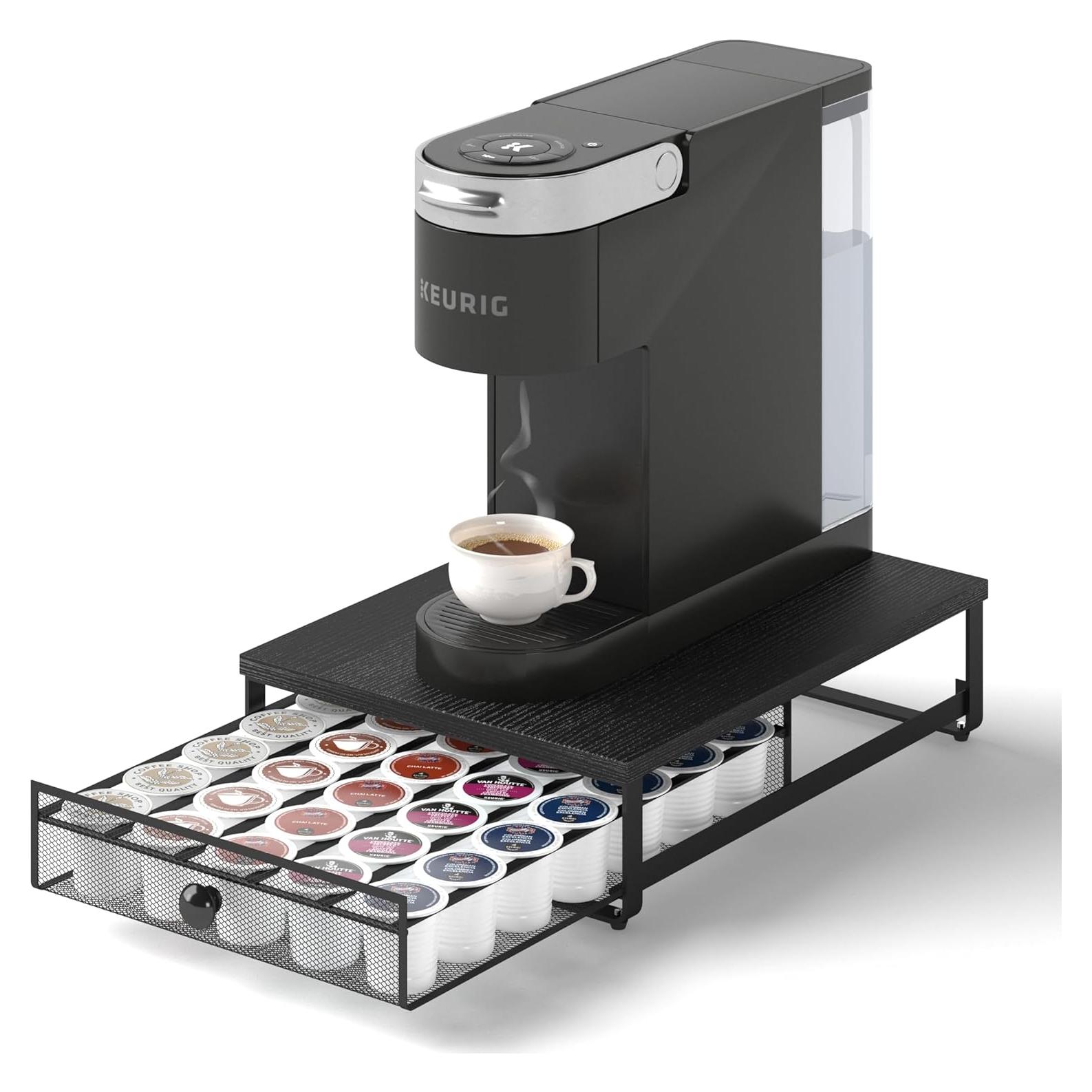 Organizador de Cajón para 35 Cápsulas de Café Sedegn Negro