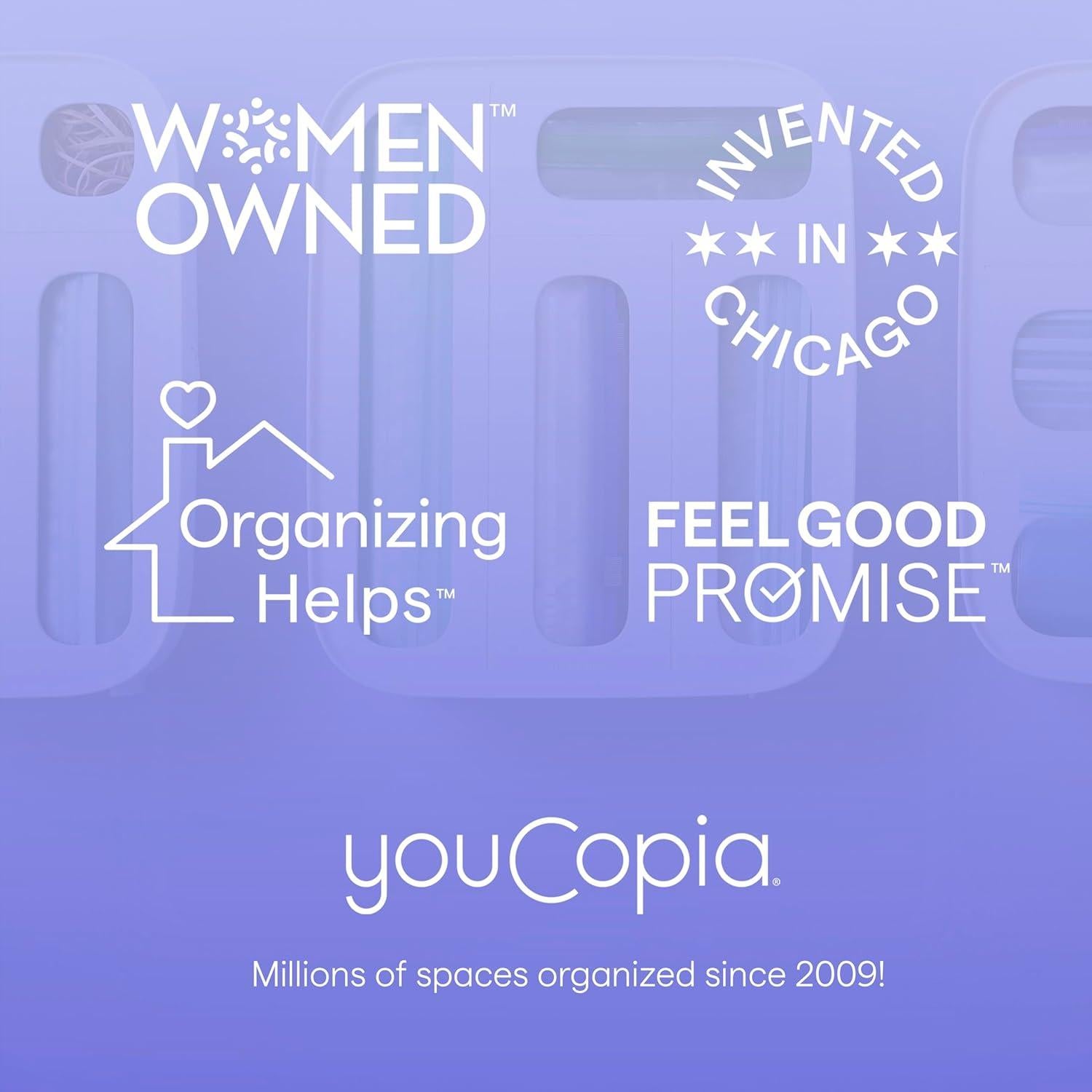 Dispensador de Bolsas de Comida YouCopia 3 Compartimentos Blanco