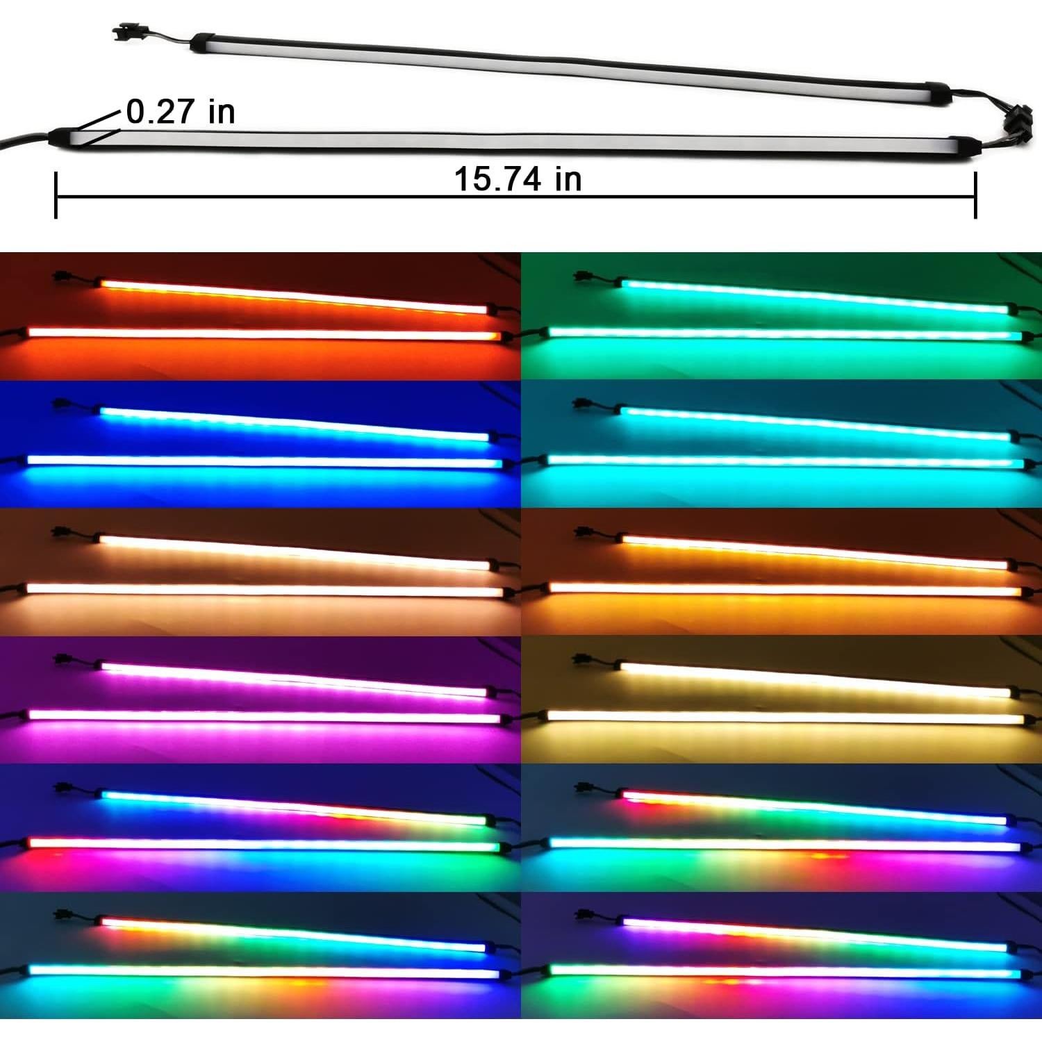 Tira LED RGB direccionable Airgoo AG-NEON-LS1 40cm