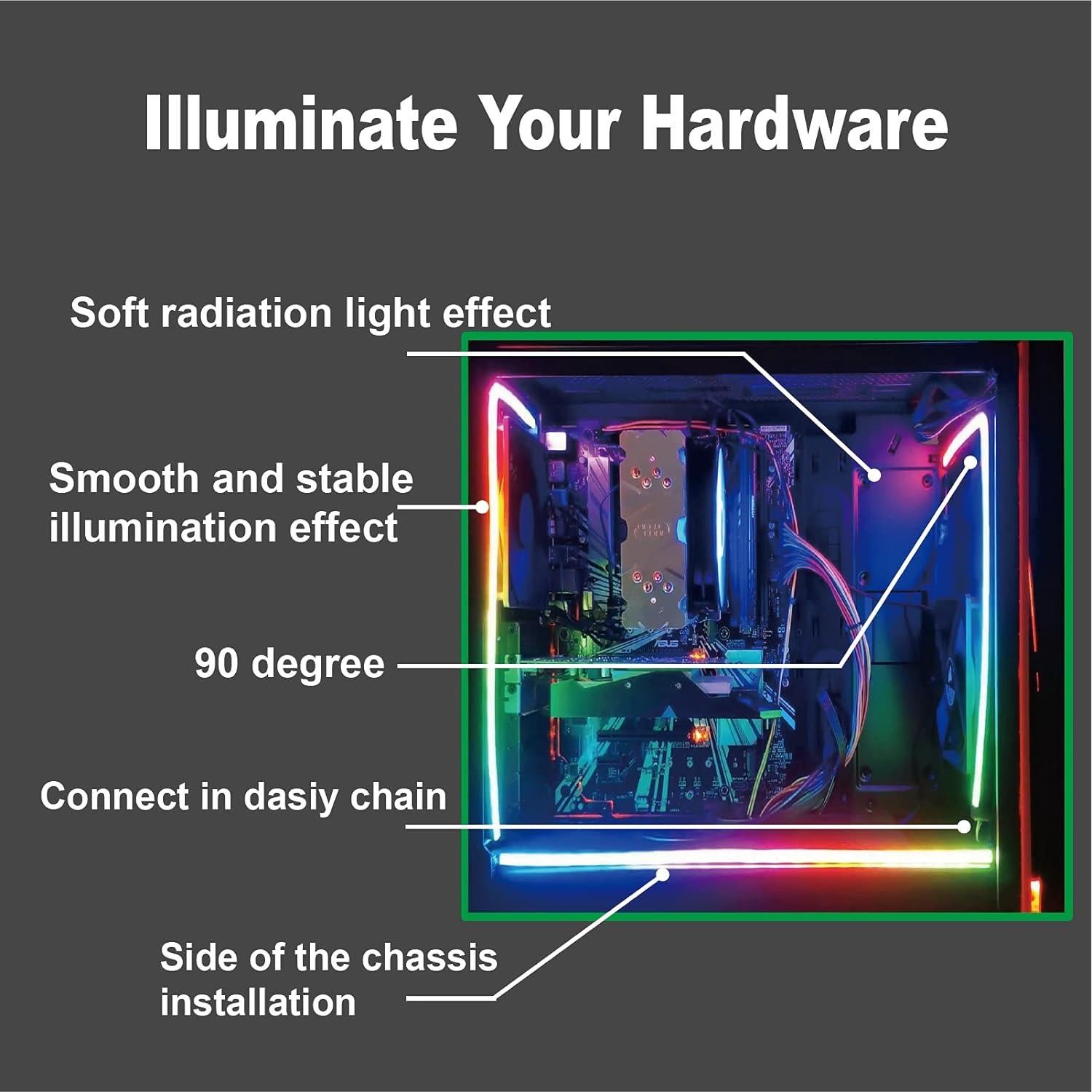 Tira LED RGB direccionable Airgoo AG-NEON-LS1 40cm