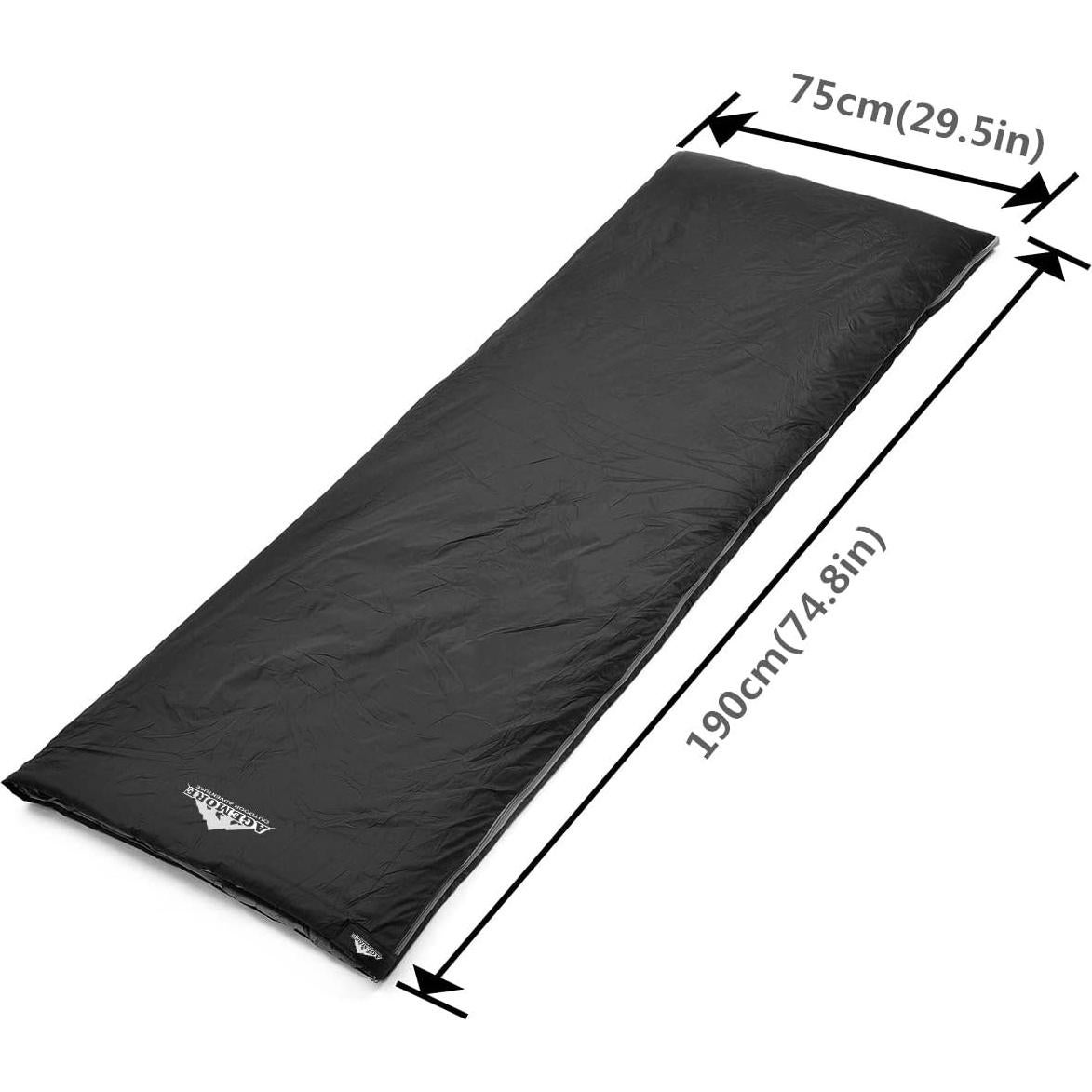 Saco de Dormir Ultraligero AGEMORE 190x75cm Impermeable