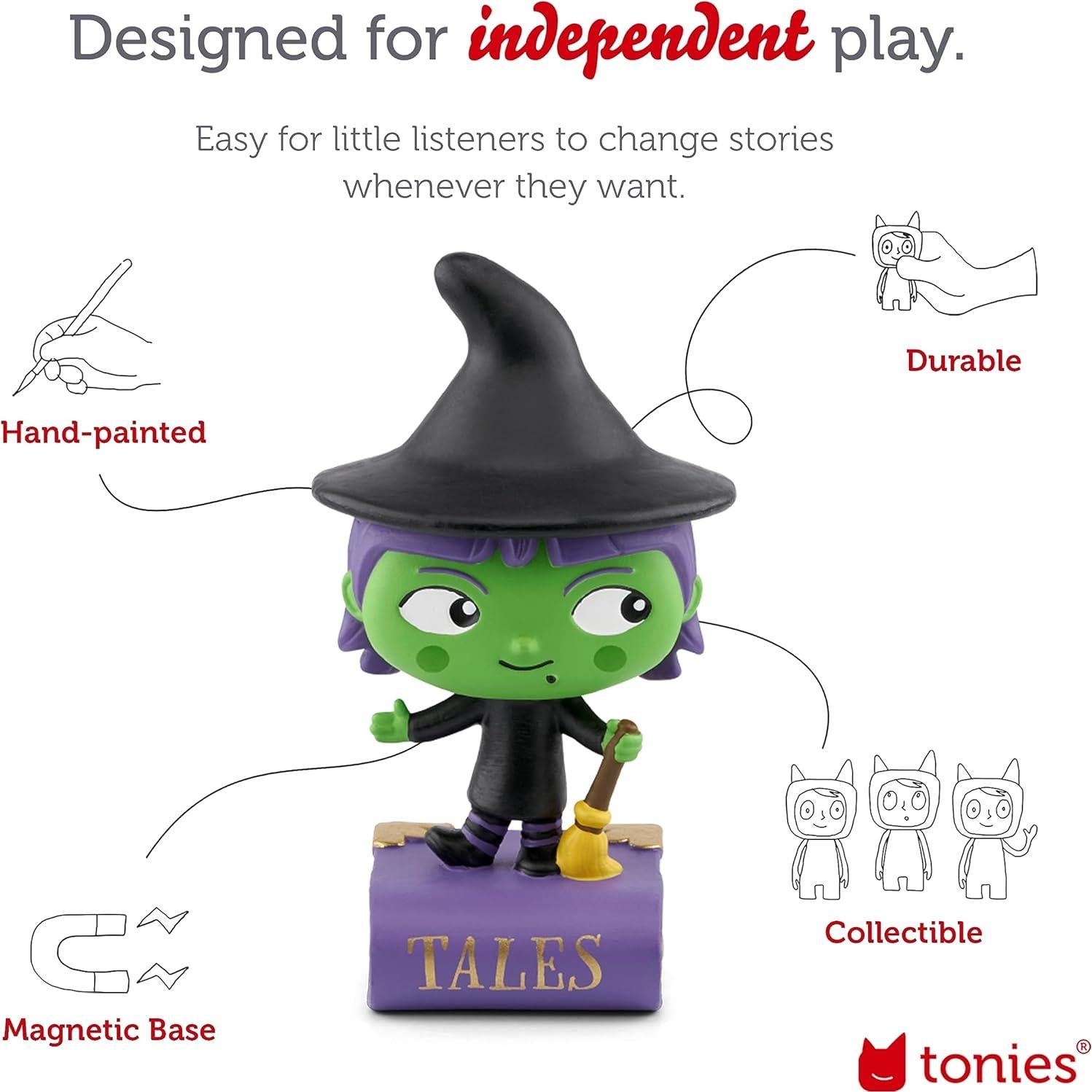 Figurita de Juguete de Audio Tonies Cuentos Espeluznantes 60 min