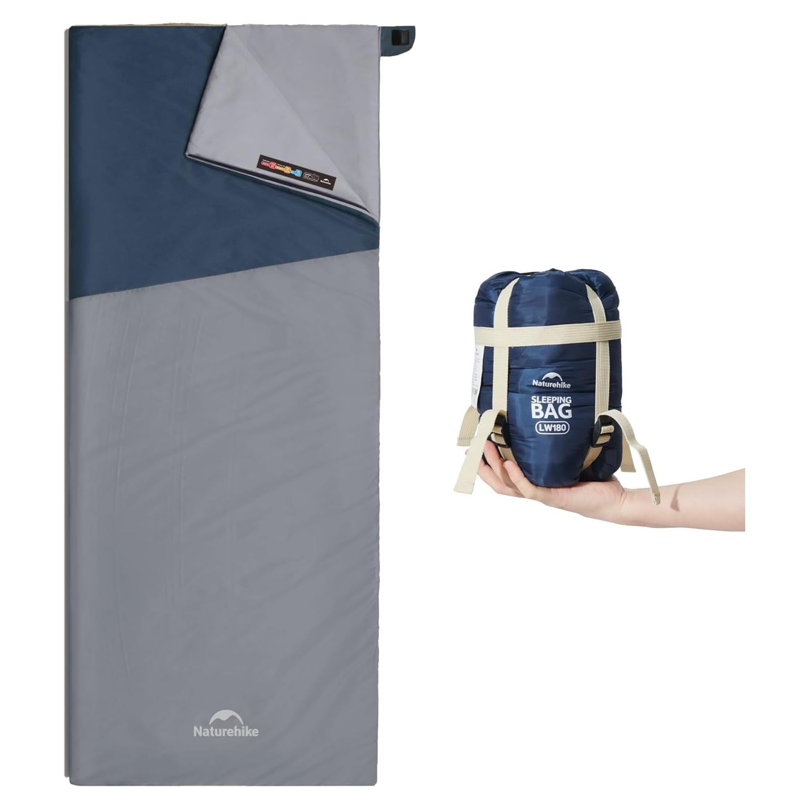 Saco de Dormir Naturehike Ultraligero 15°C/0°C Compacto