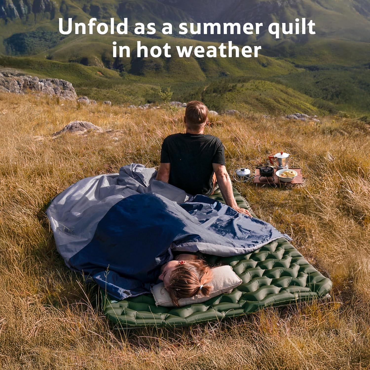 Saco de Dormir Naturehike Ultraligero 15°C/0°C Compacto