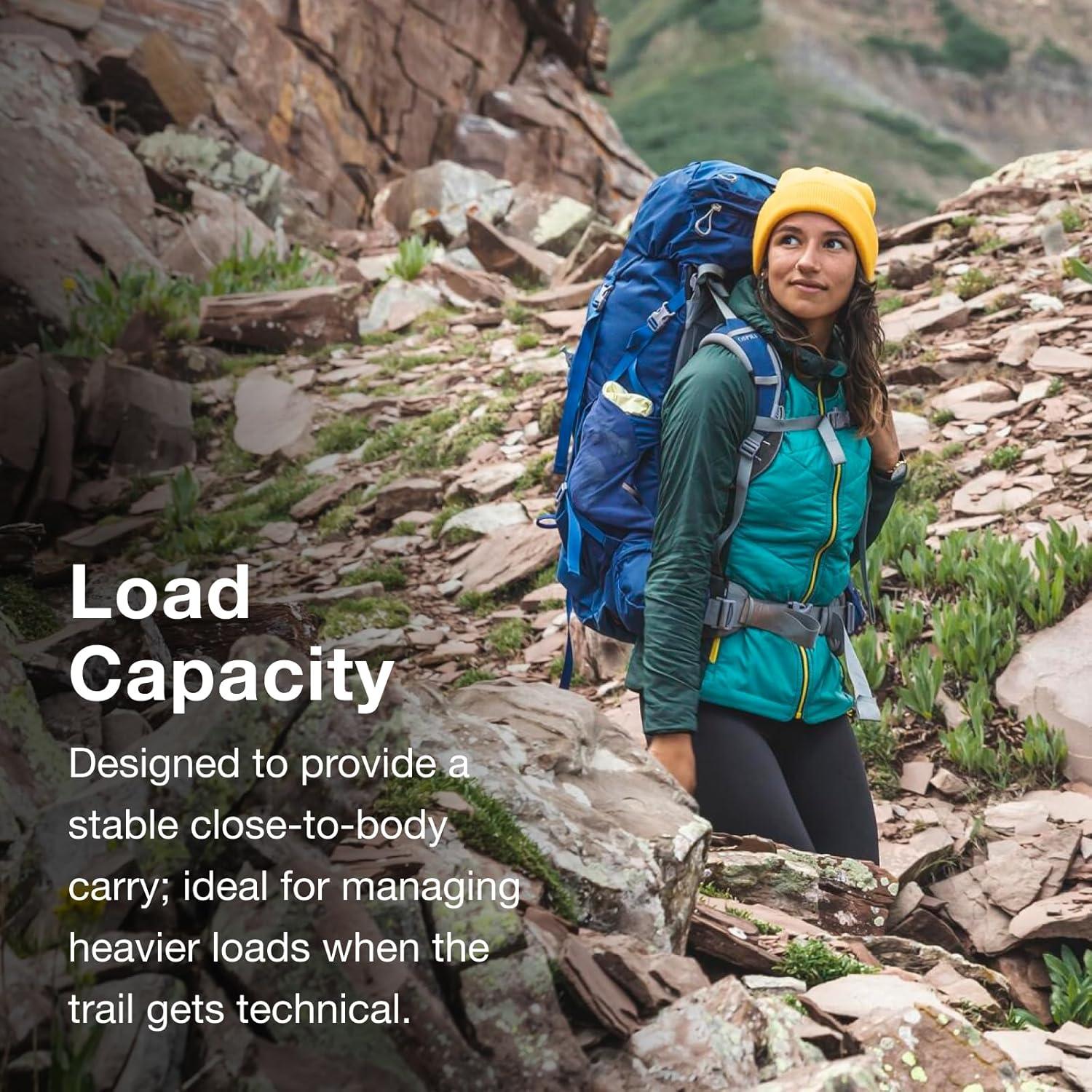 Mochila de Senderismo Osprey Ariel 55L para Mujeres Azul