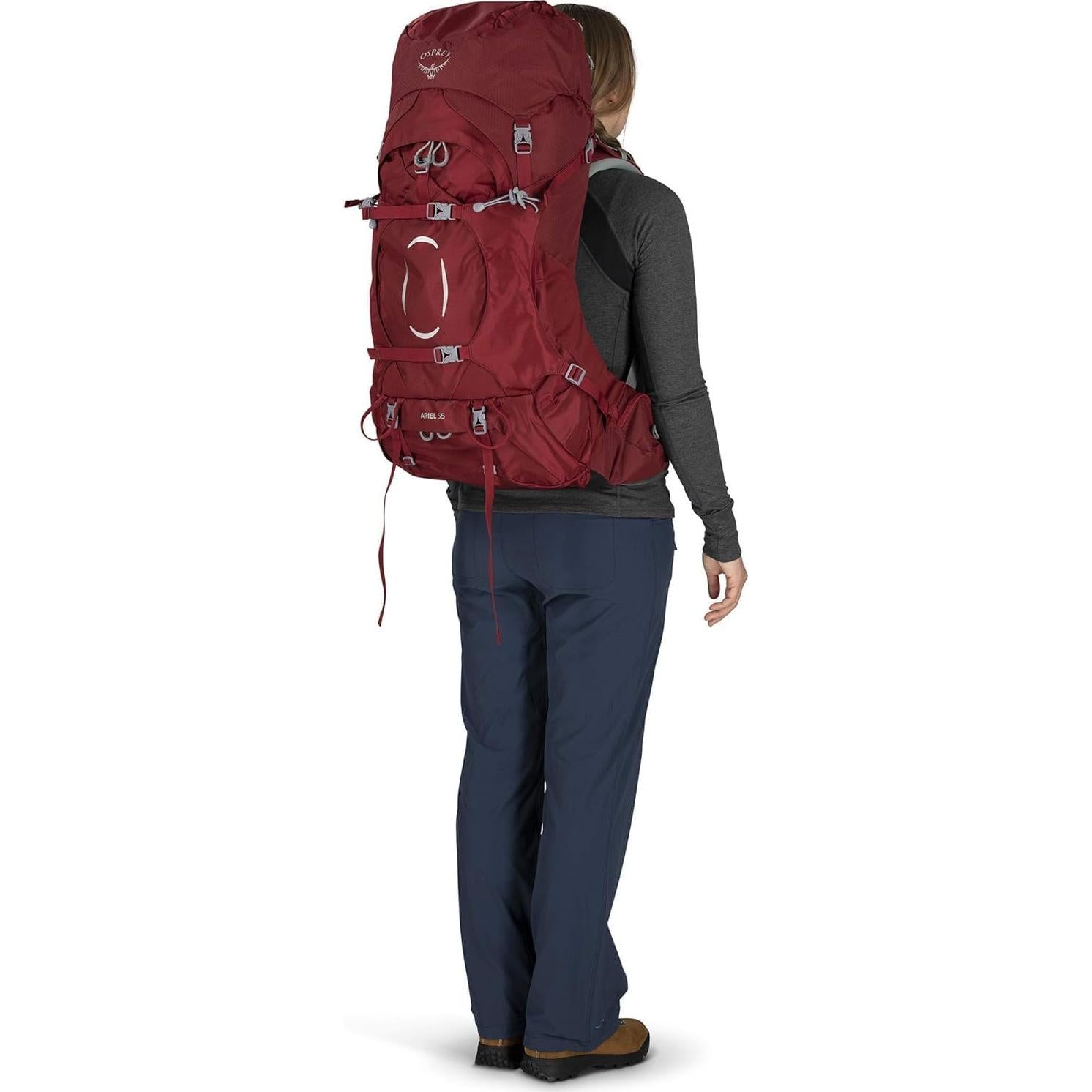 Mochila de Senderismo Osprey Ariel 55L para Mujeres Azul