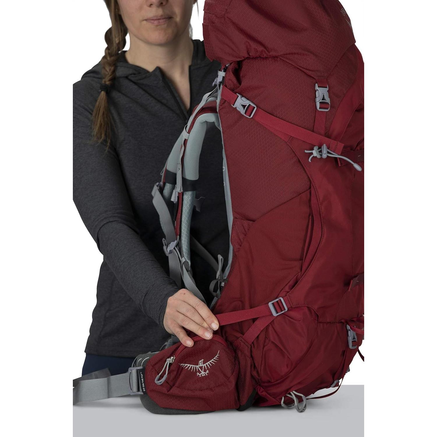 Mochila de Senderismo Osprey Ariel 55L para Mujeres Azul