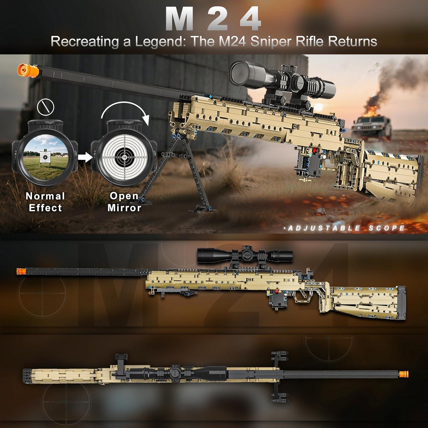 CASEIER M24 Juego de Bloques de Construcción 1380 PCS