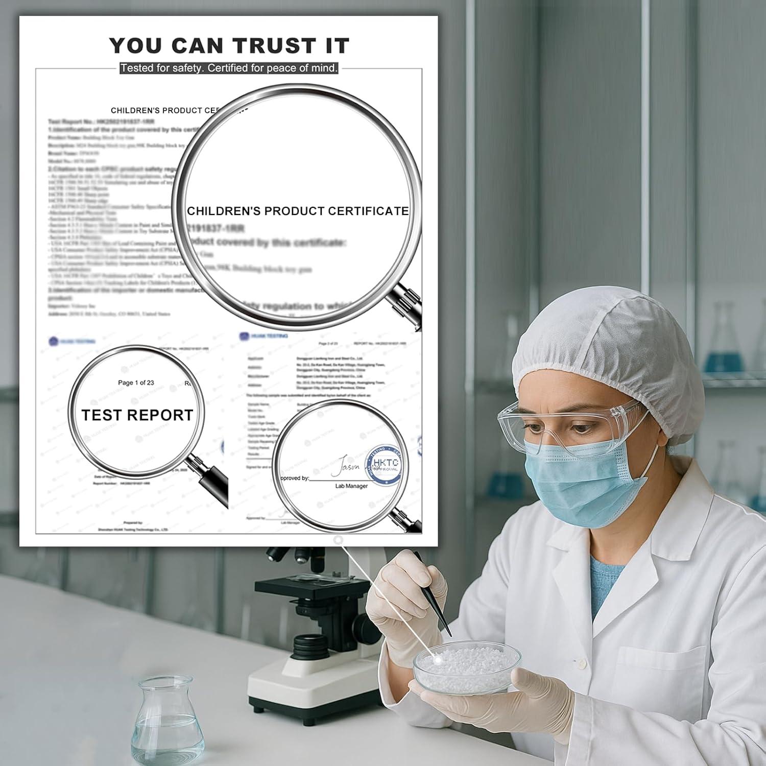 CASEIER M24 Juego de Bloques de Construcción 1380 PCS